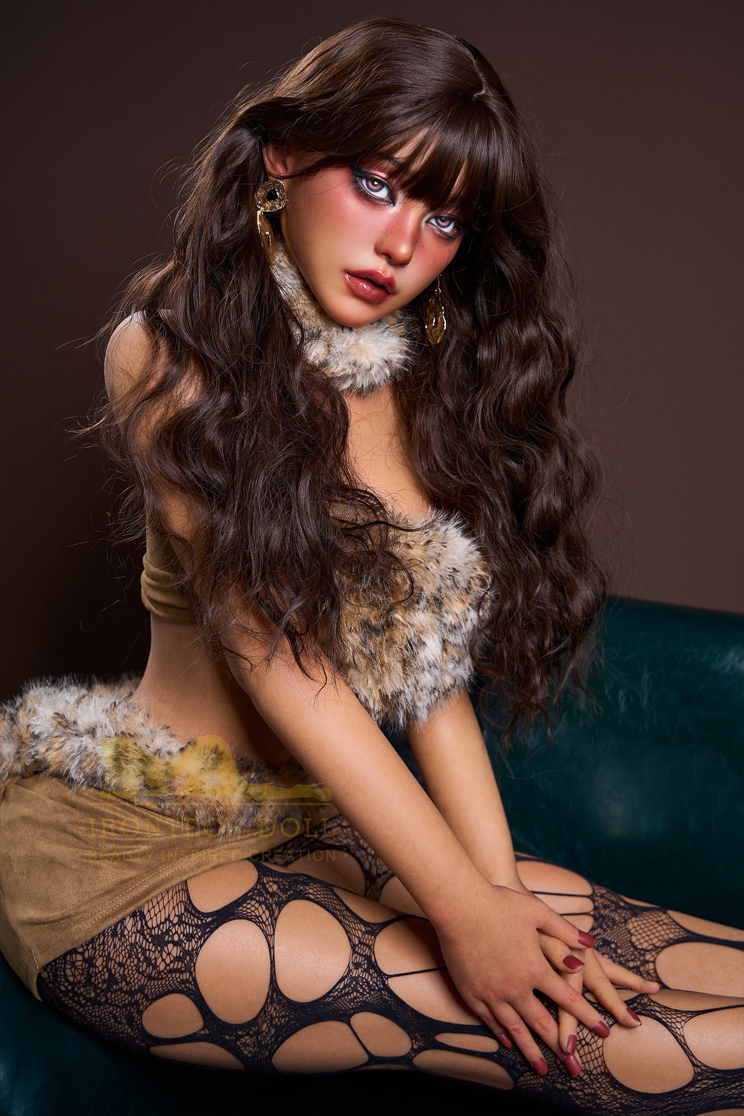 Eileen 164cm(5ft4) E-Cup Dark Tanned Full Silicone - Super Realistic Series - IronTech Doll®