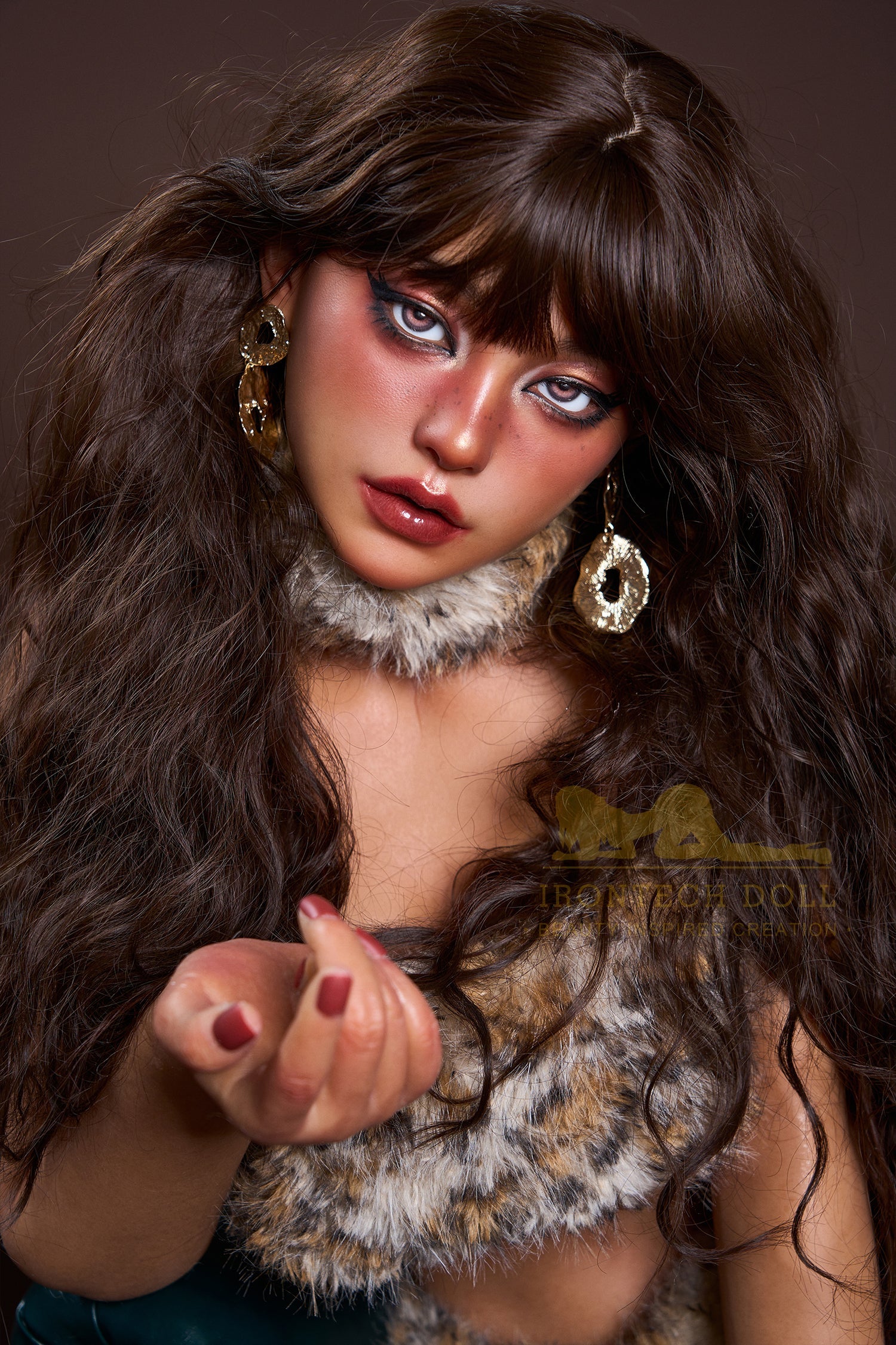 Eileen 164cm(5ft4) E-Cup Dark Tanned Full Silicone - Super Realistic Series - IronTech Doll®