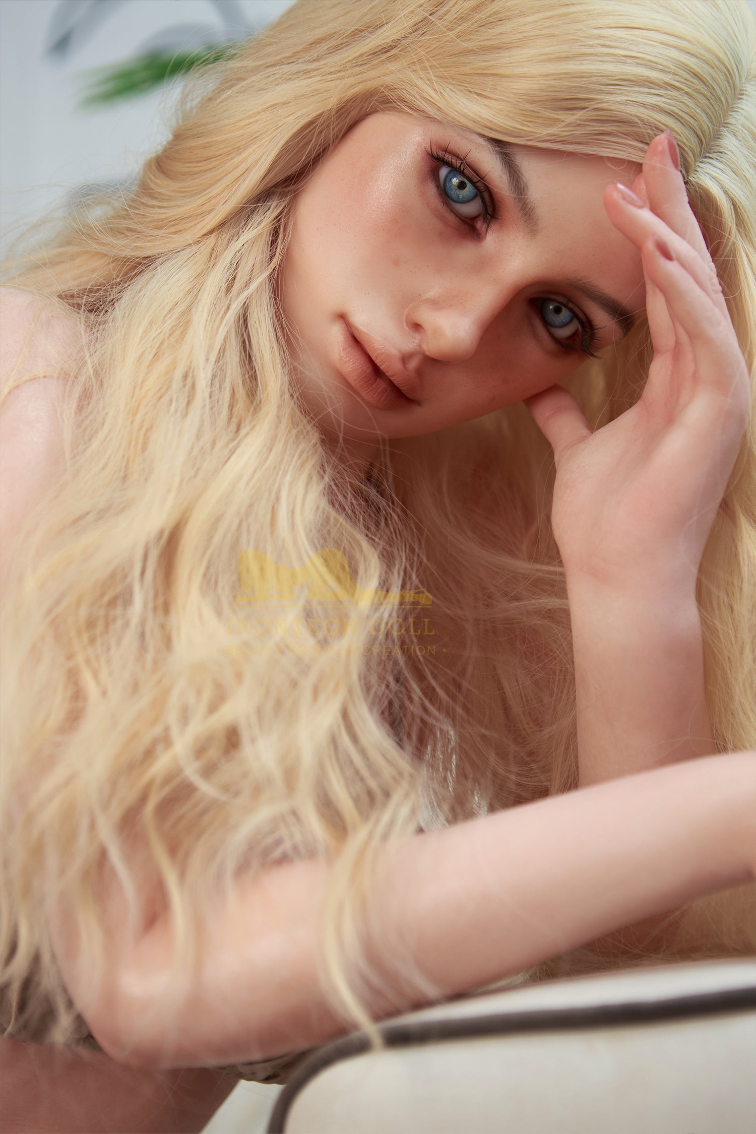 Luna 163cm (5ft3) A-Cup Blonde Full Silicone - IronTech Doll®