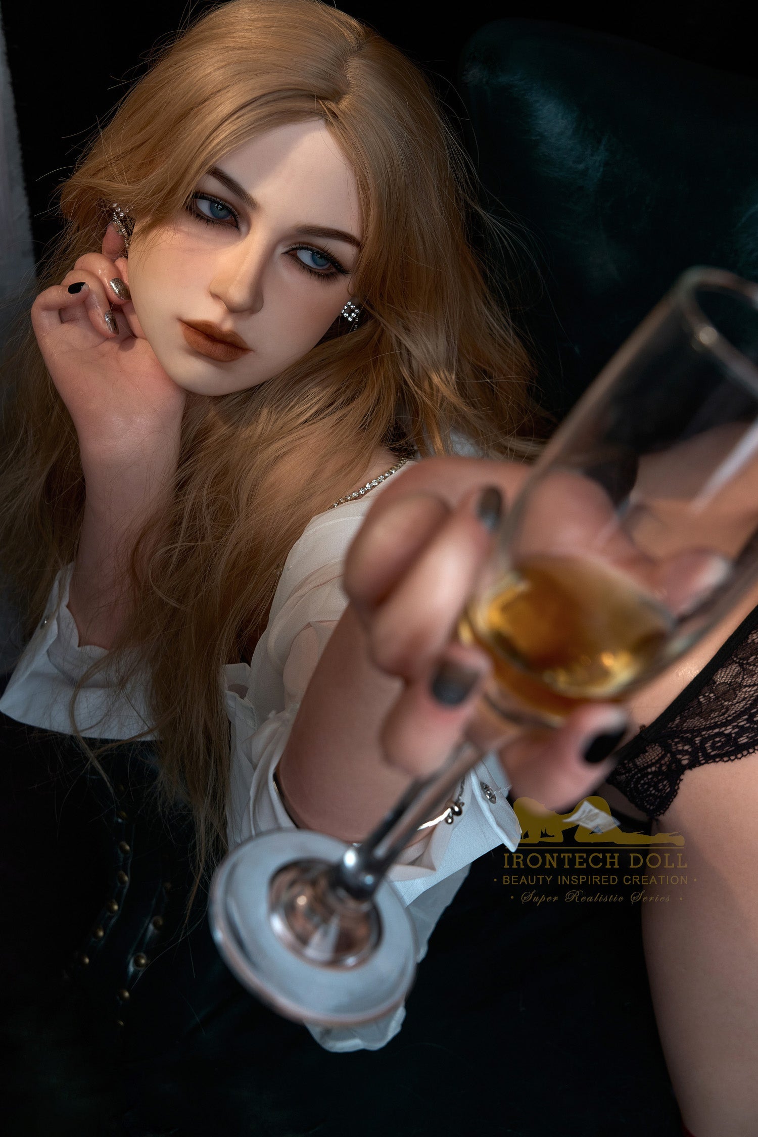 Flora 164cm(5ft4) E-Cup Blonde Silicone Love Doll - IronTech Doll®