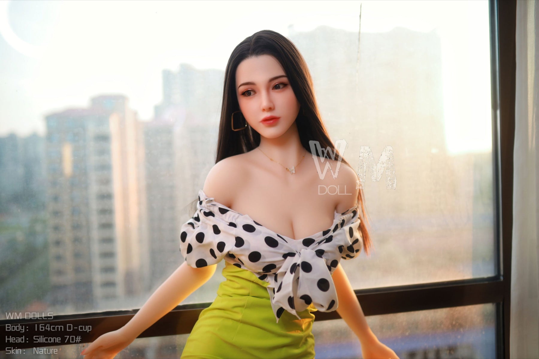 Mindy Premium Female TPE Sex Doll + Silicone Head
