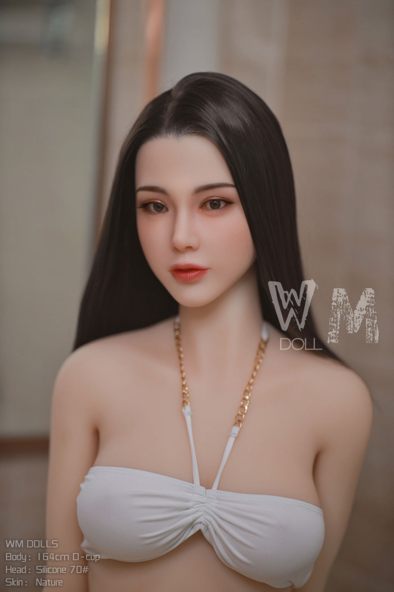 Mindy Premium Female TPE Sex Doll + Silicone Head