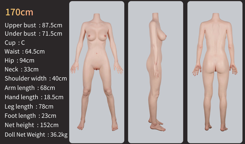 Nakina Premium Realistic Silicone Sex Doll  - GE57Z_4 - Zelex Inspiration Series
