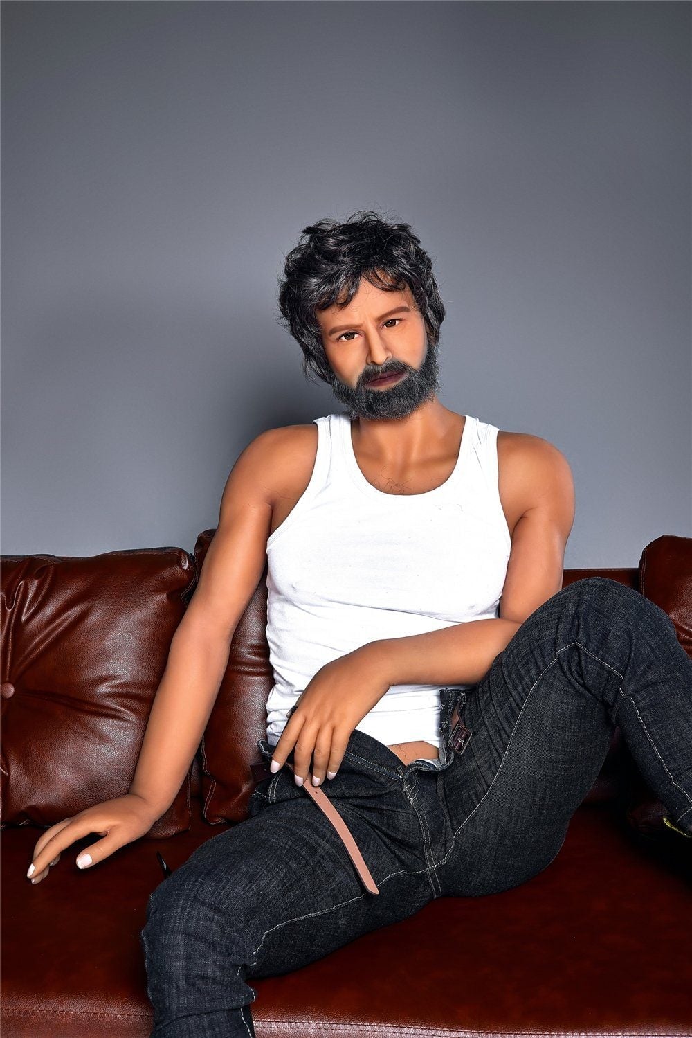 William 175cm 5ft74 TPE Realistic Male Sex Doll - Iron Tech Doll