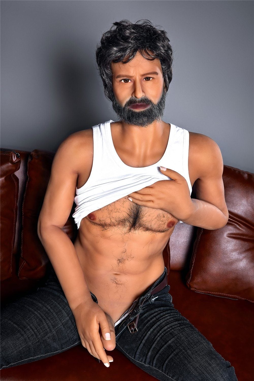 William 175cm 5ft74 TPE Realistic Male Sex Doll - Iron Tech Doll