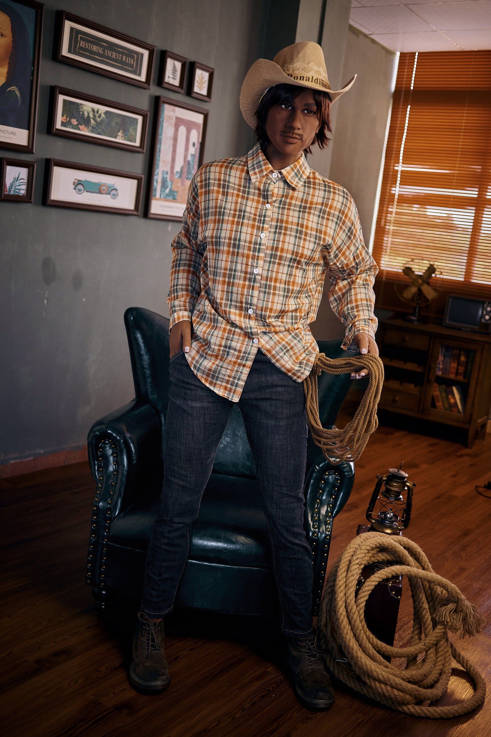 Charles 175cm 5ft74 TPE Big Realistic Male Sex Doll - Iron Tech Doll