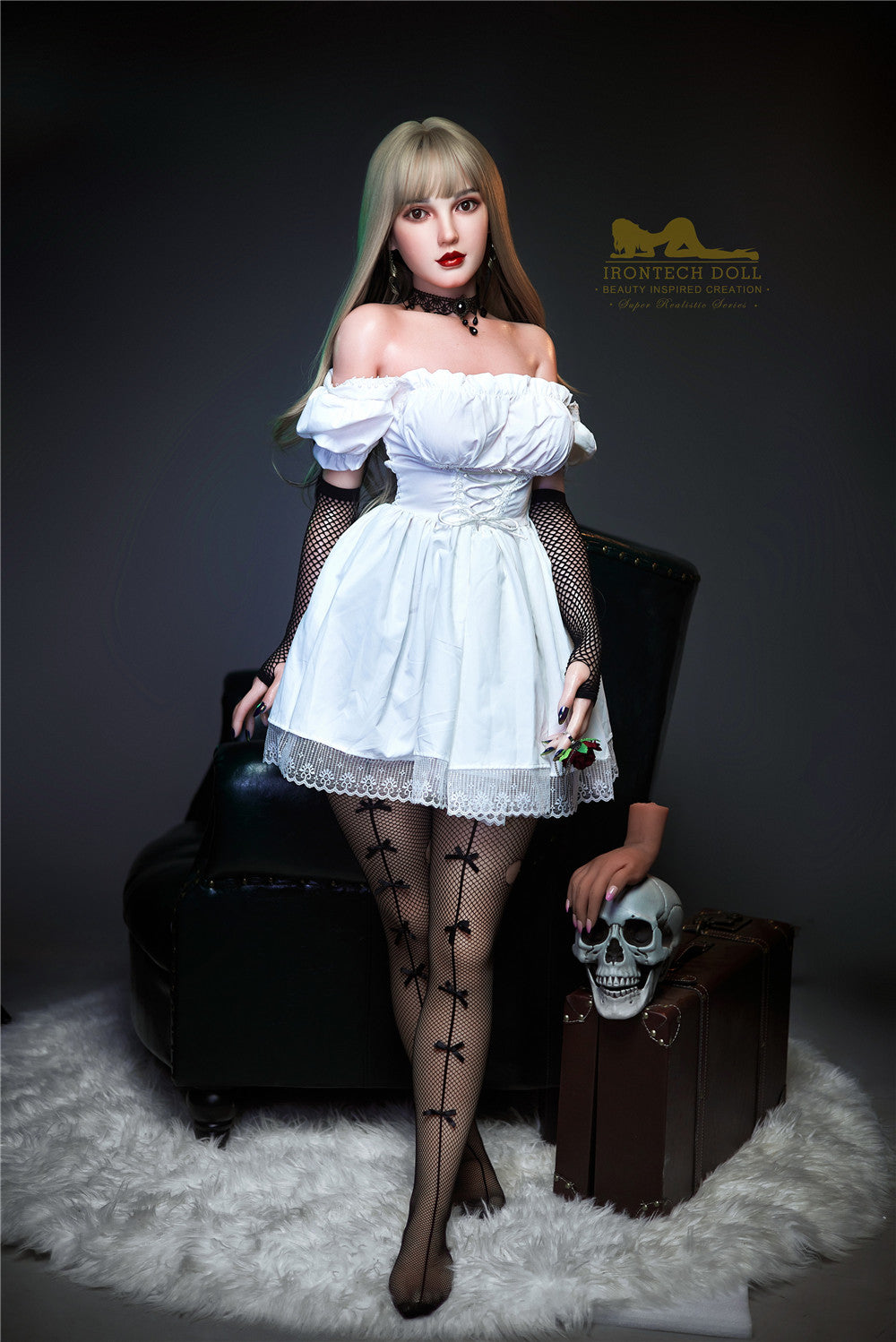 Cherry 153cm(5ft) E-Cup Silicone Sex Doll - IronTech Doll®