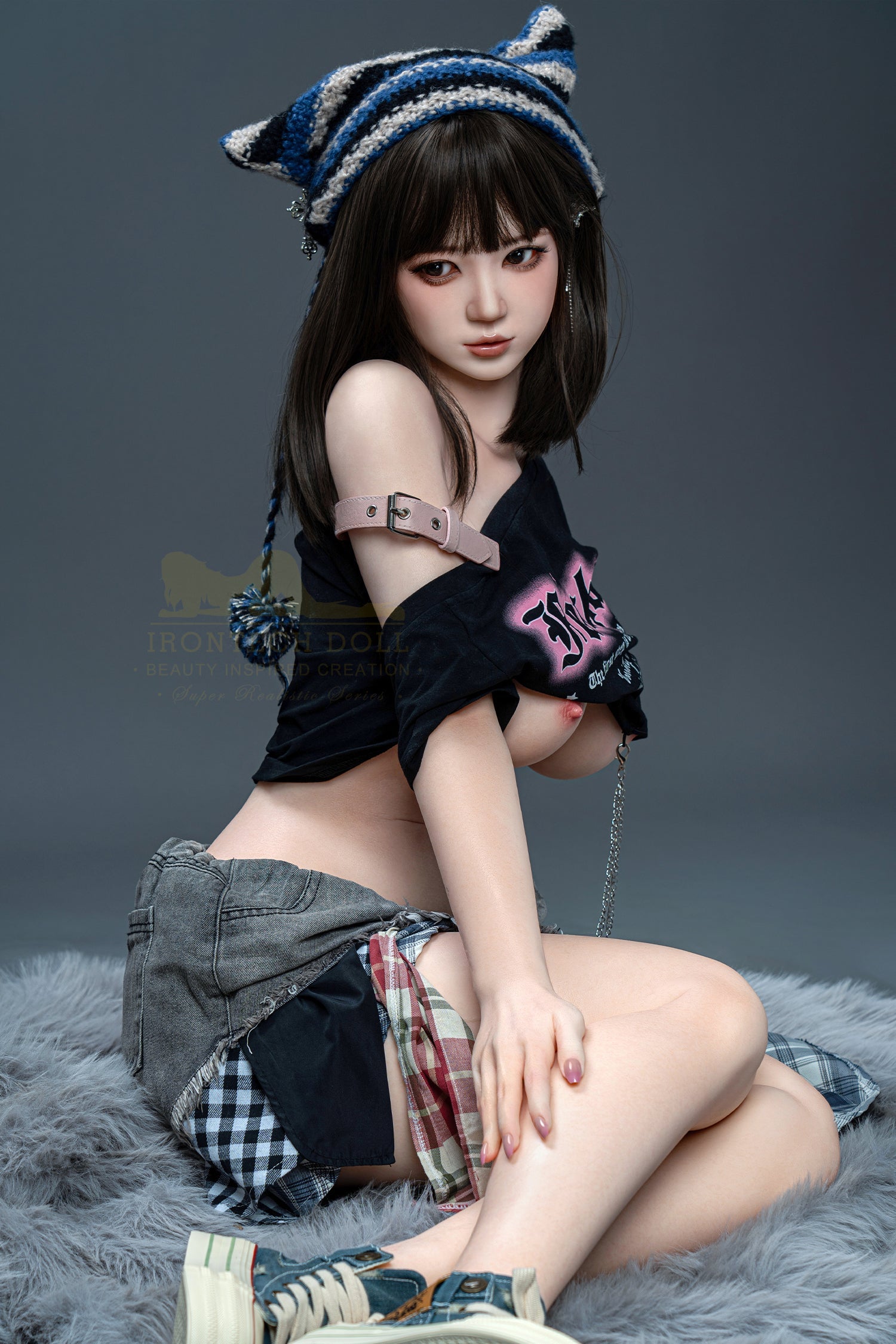 Wonder Dolly Nia ROS head 158T (5ft21) E-Cup real skin Super Realistic Silicone Series - IronTech Doll®
