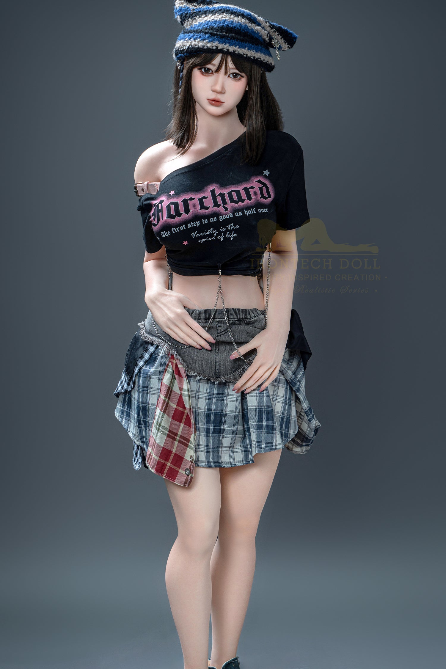 Wonder Dolly Nia ROS head 158T (5ft21) E-Cup real skin Super Realistic Silicone Series - IronTech Doll®