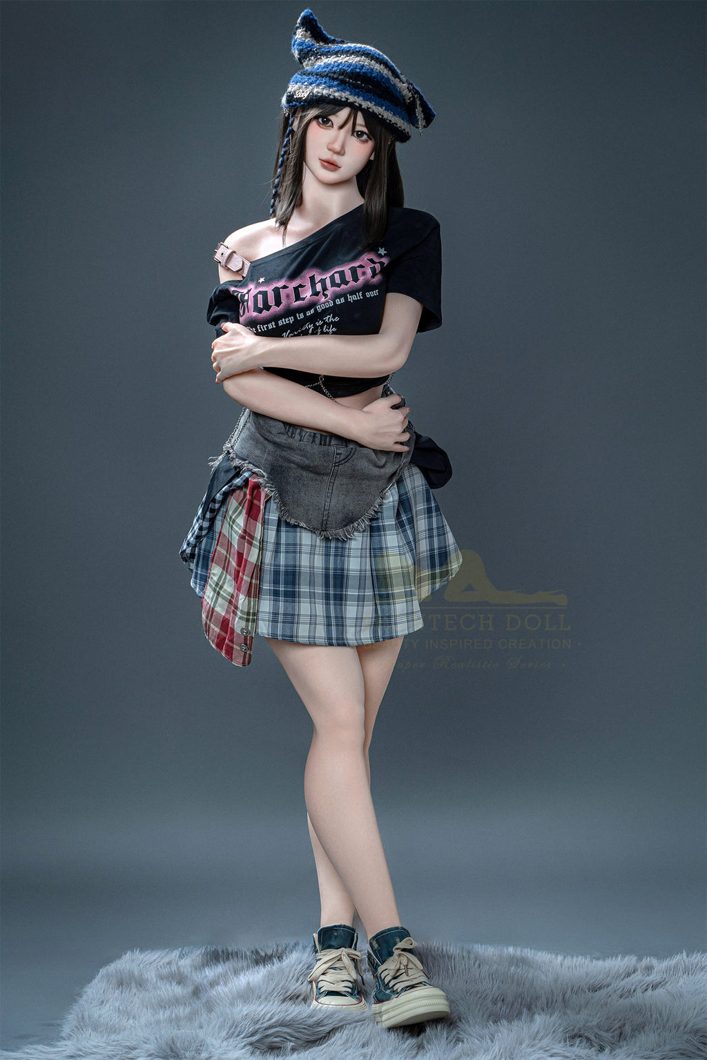 Wonder Dolly Nia ROS head 158T (5ft21) E-Cup real skin Super Realistic Silicone Series - IronTech Doll®