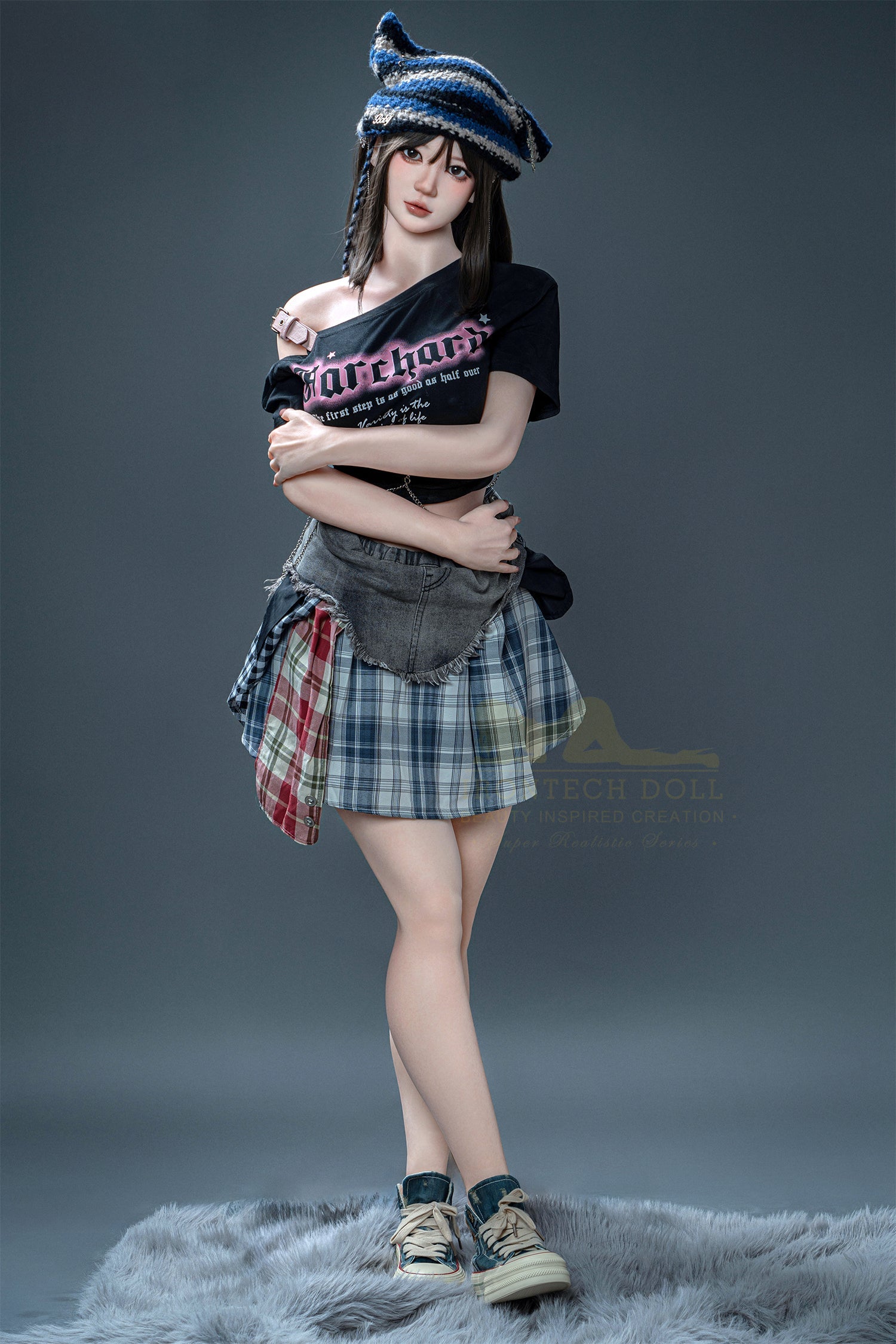 Wonder Dolly Nia ROS head 158T (5ft21) E-Cup real skin Super Realistic Silicone Series - IronTech Doll®