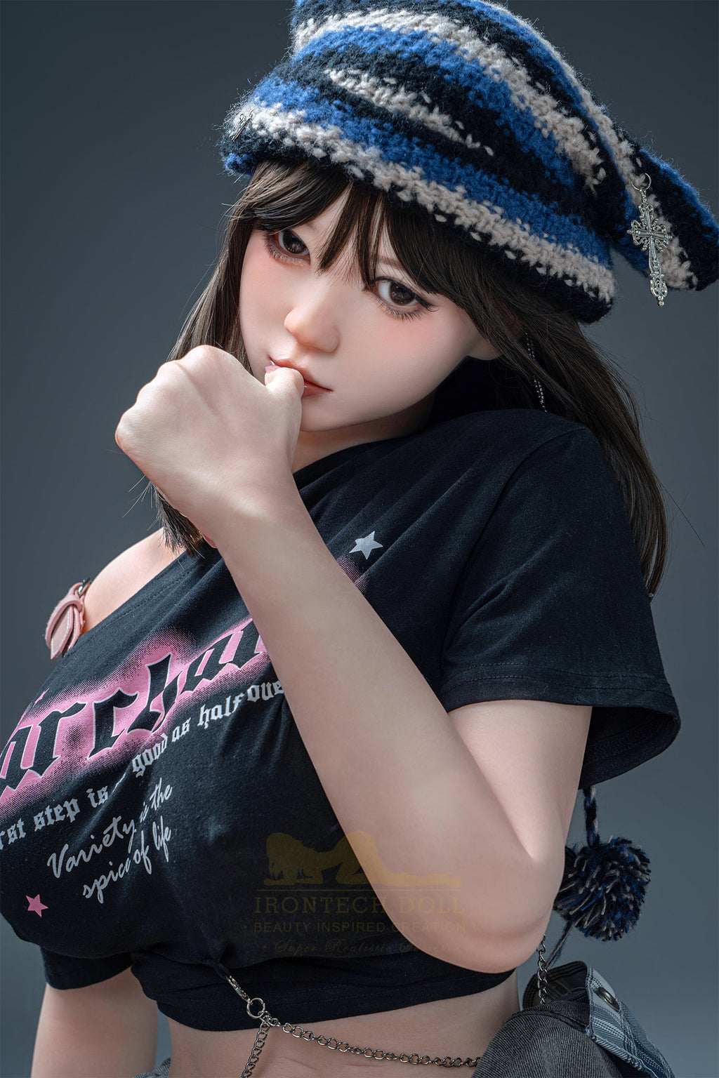 Wonder Dolly Nia ROS head 158T (5ft21) E-Cup real skin Super Realistic Silicone Series - IronTech Doll®