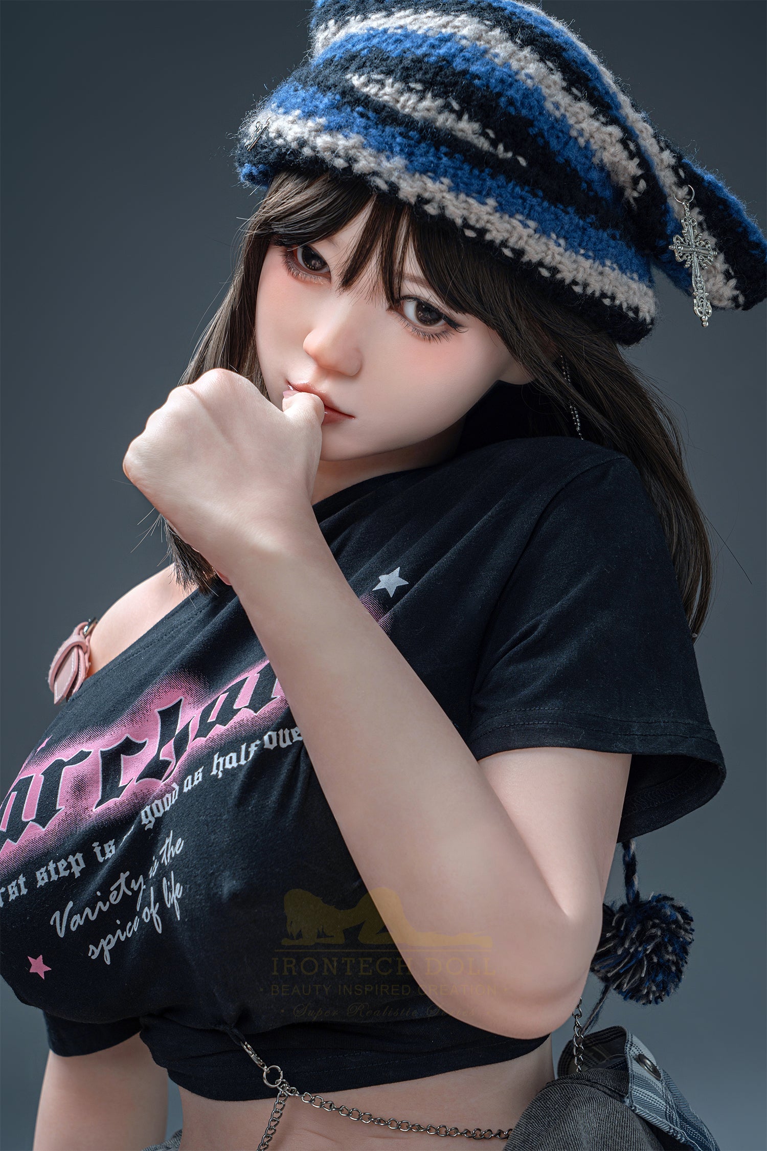 Wonder Dolly Nia ROS head 158T (5ft21) E-Cup real skin Super Realistic Silicone Series - IronTech Doll®