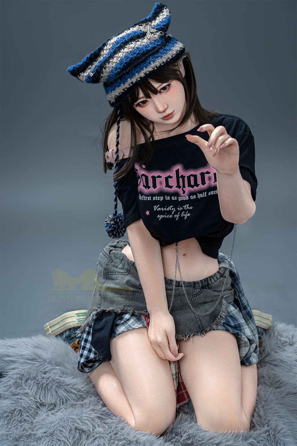 Wonder Dolly Nia ROS head 158T (5ft21) E-Cup real skin Super Realistic Silicone Series - IronTech Doll®