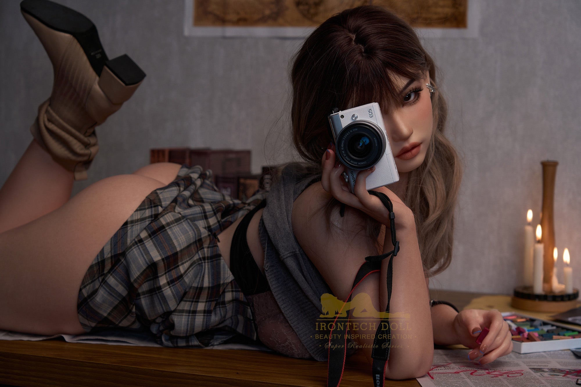 Suki 160cm(5ft3) H-Cup Premium Silicone Love Doll - Super Realistic Series - IronTech Doll
