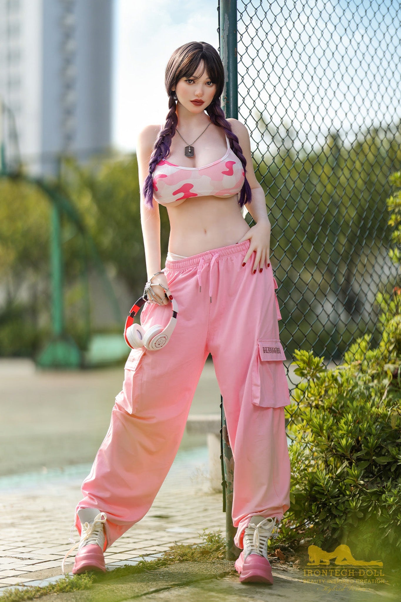 Layla 163cmPlus (5ft3) G-Cup Silicone Head + TPE Body Sex Doll - Irontech Doll®