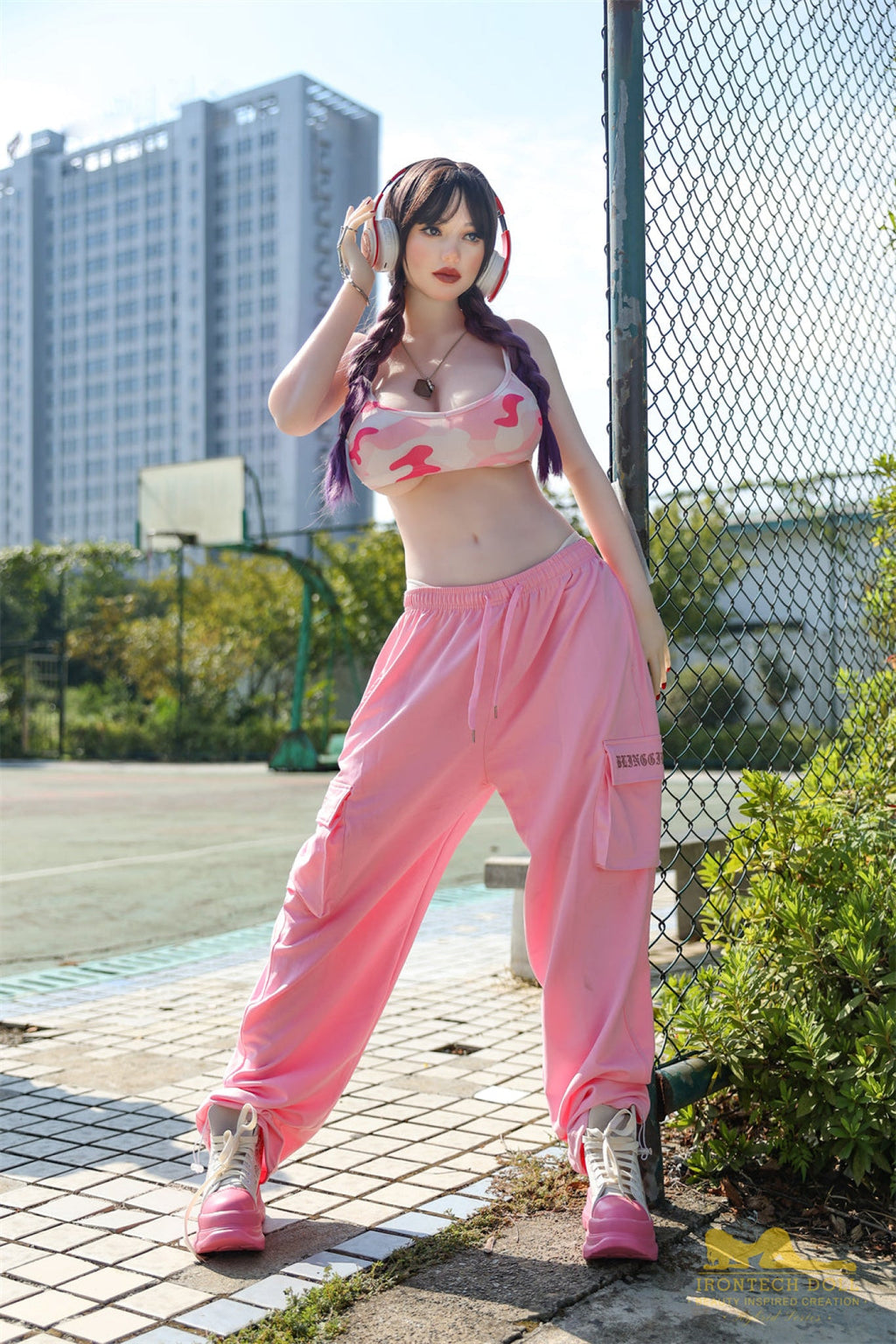 Layla 163cmPlus (5ft3) G-Cup Silicone Head + TPE Body Sex Doll - Irontech Doll®