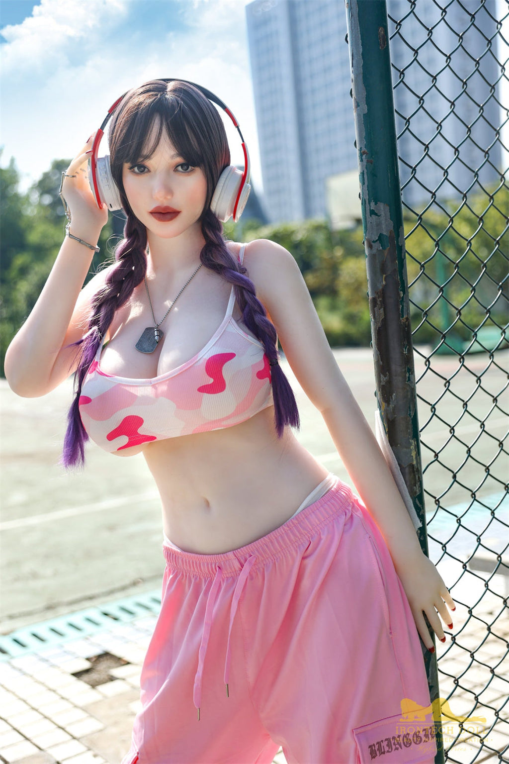 Layla 163cmPlus (5ft3) G-Cup Silicone Head + TPE Body Sex Doll - Irontech Doll®