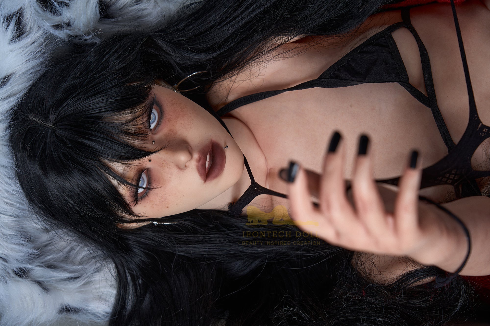 Vanessa 161cm minus (5ft28) AA-Cup skinny Full Silicone Sexy Love Doll - Super Realistic Series - IronTech Doll®