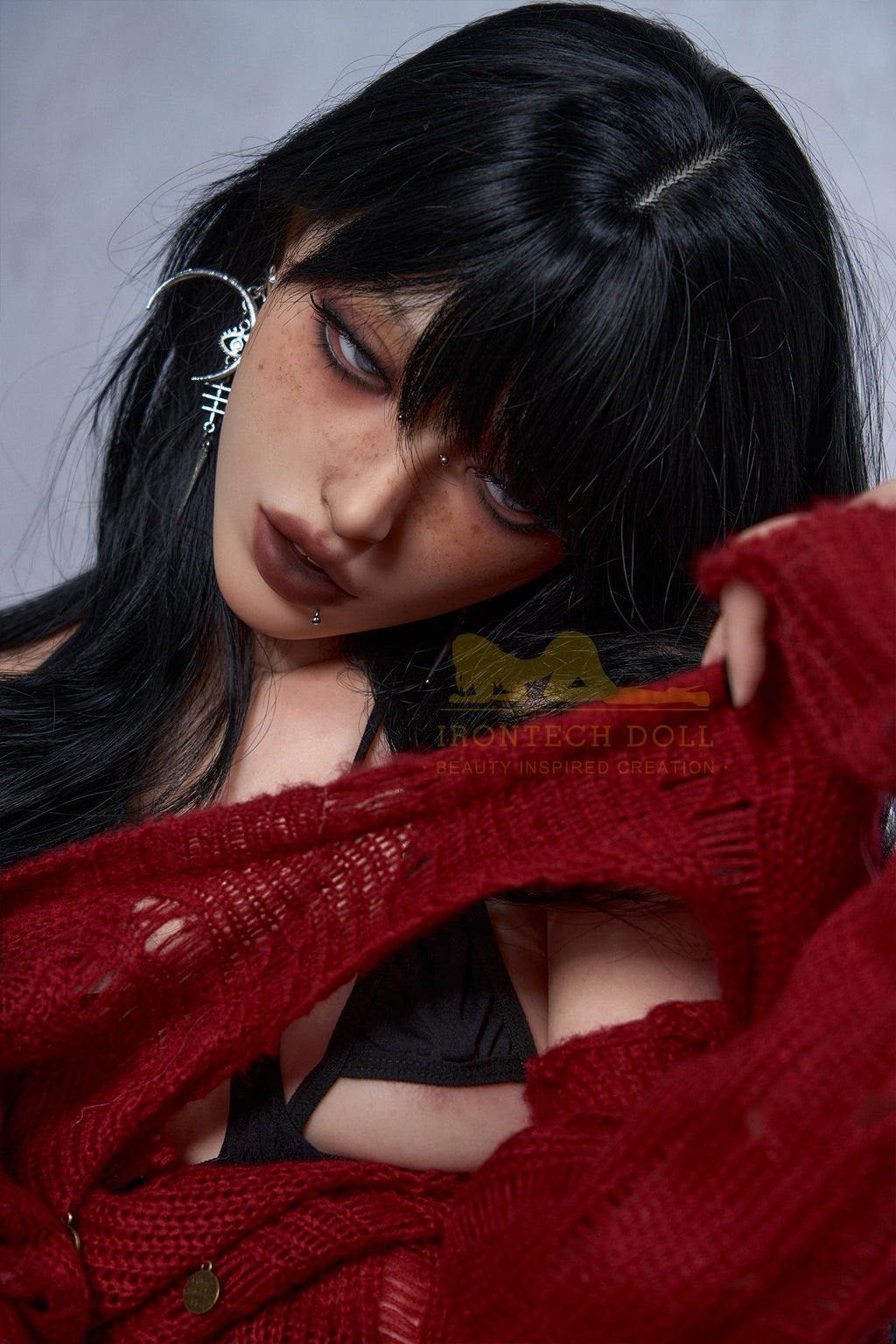 Vanessa 161cm minus (5ft28) AA-Cup skinny Full Silicone Sexy Love Doll - Super Realistic Series - IronTech Doll®