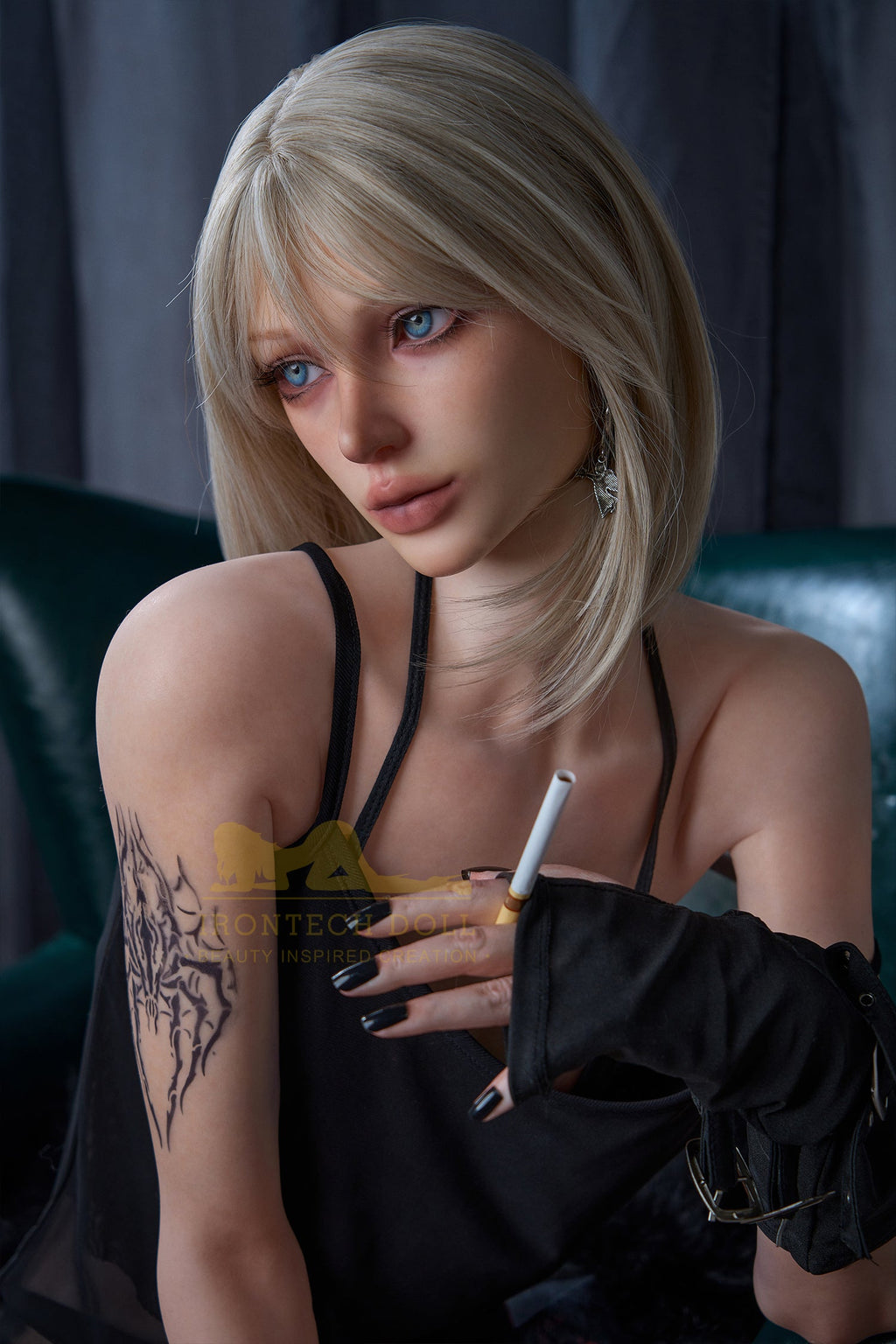 Bailey 161cm minus (5ft28) AA-Cup skinny Full Silicone Sexy Love Doll - Super Realistic Series - IronTech Doll®