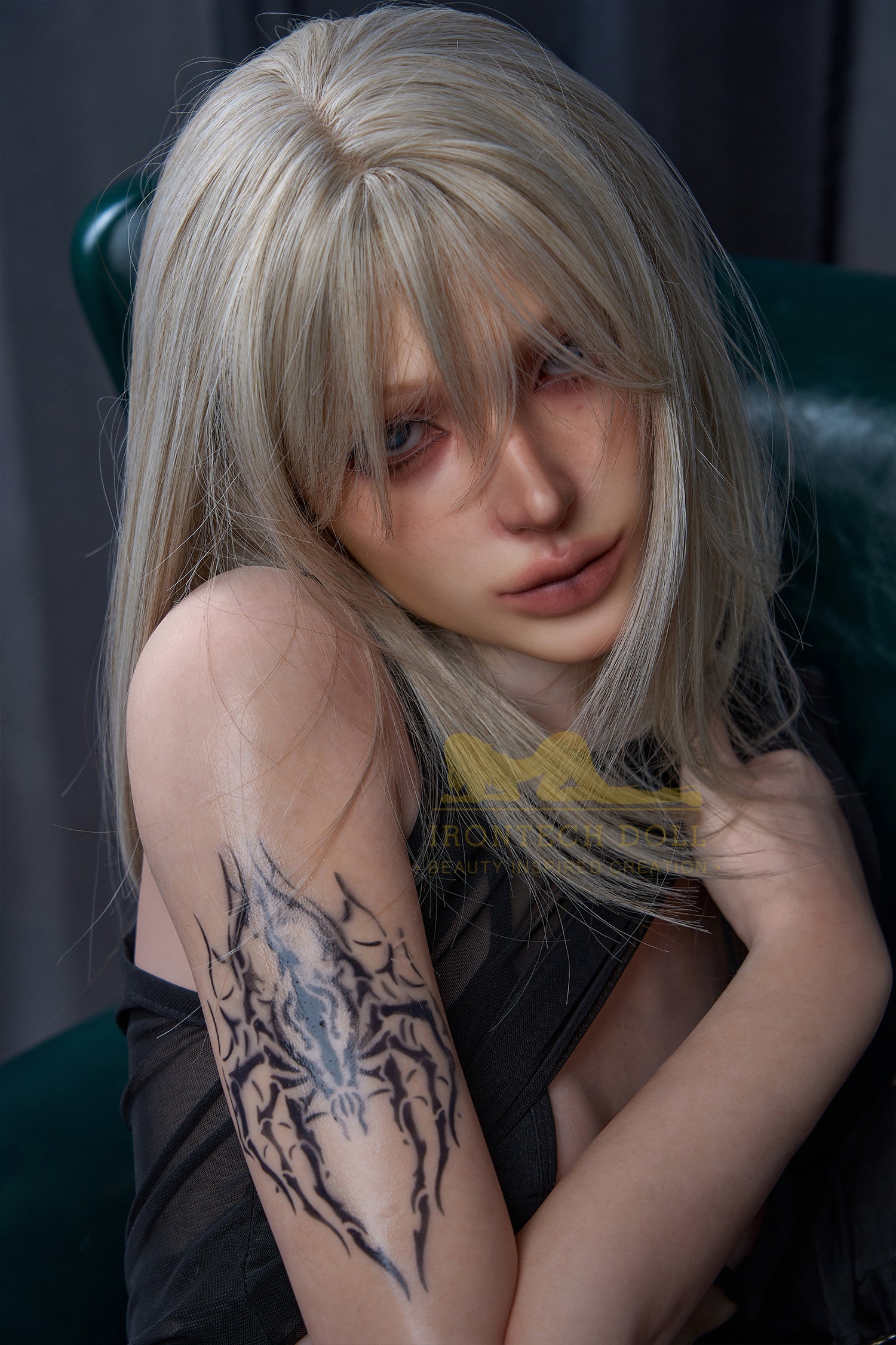 Bailey 161cm minus (5ft28) AA-Cup skinny Full Silicone Sexy Love Doll - Super Realistic Series - IronTech Doll®
