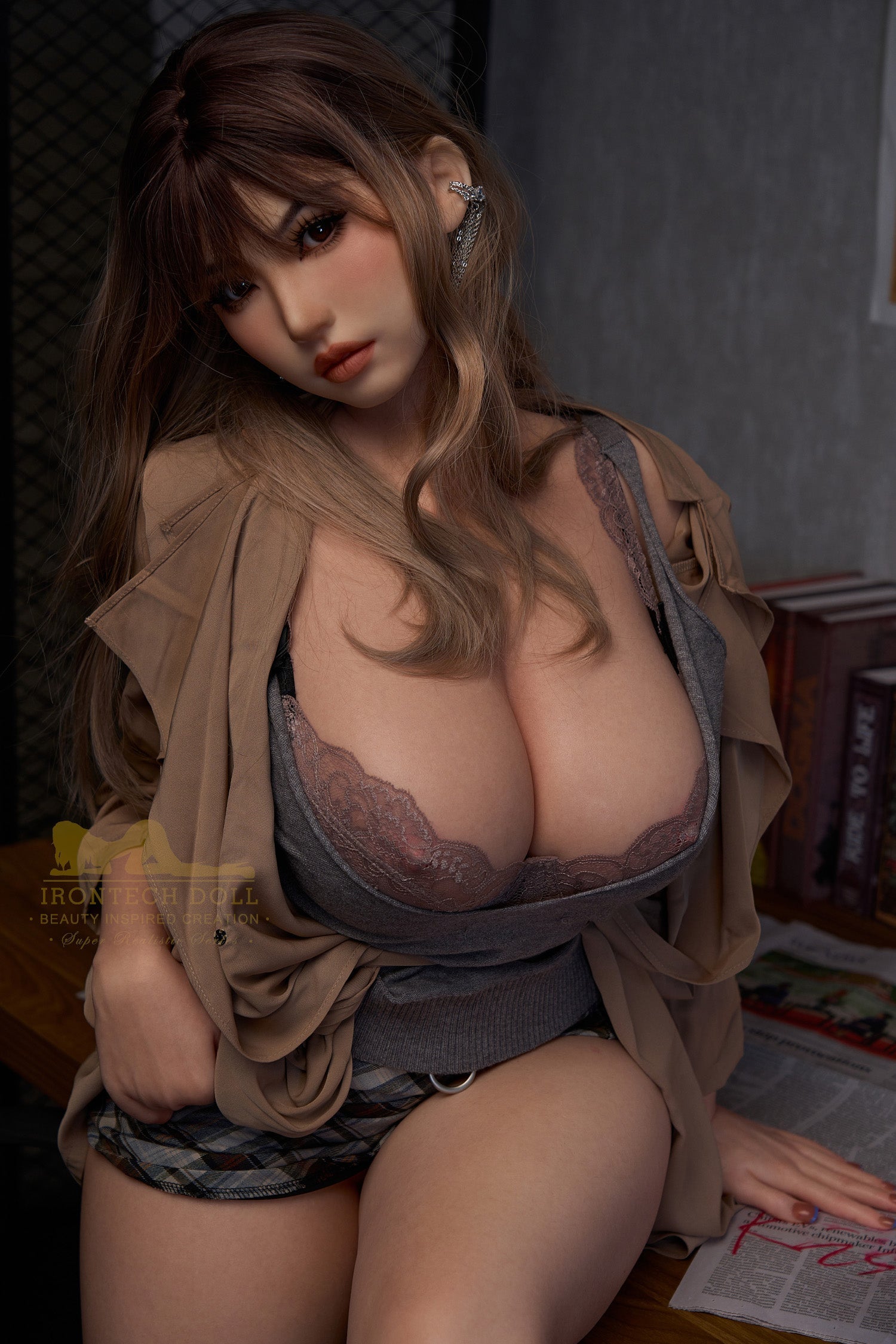 Suki 160cm(5ft3) H-Cup Premium Silicone Love Doll - Super Realistic Series - IronTech Doll
