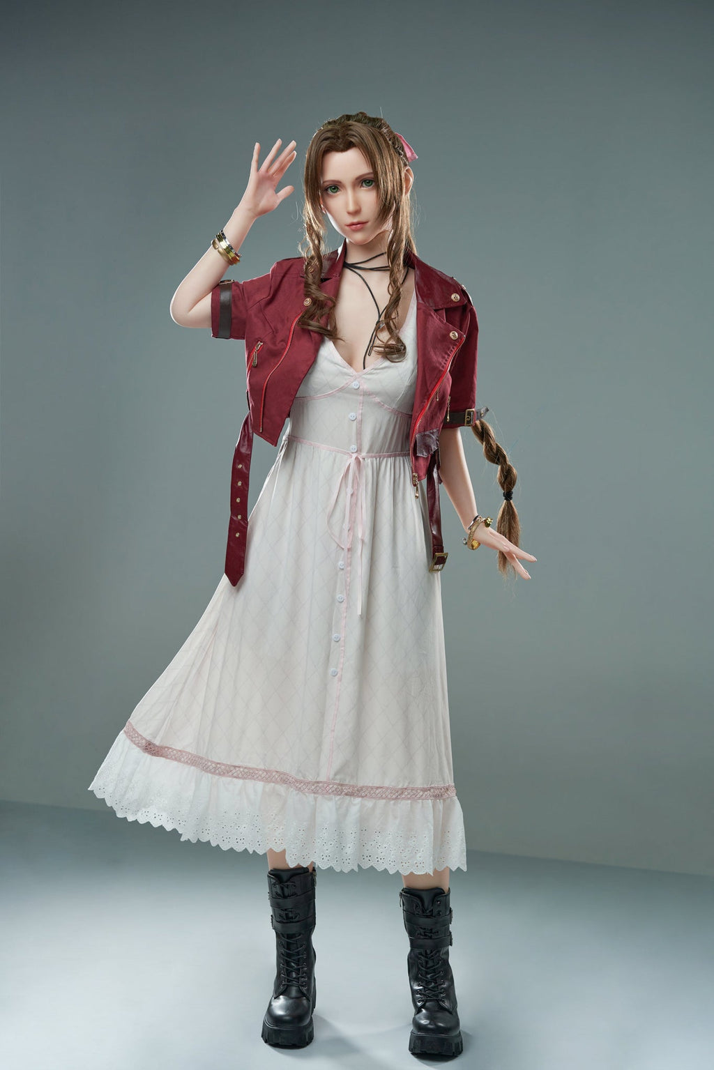 Aerith Lady Silicone Sex Doll - Game Lady Doll