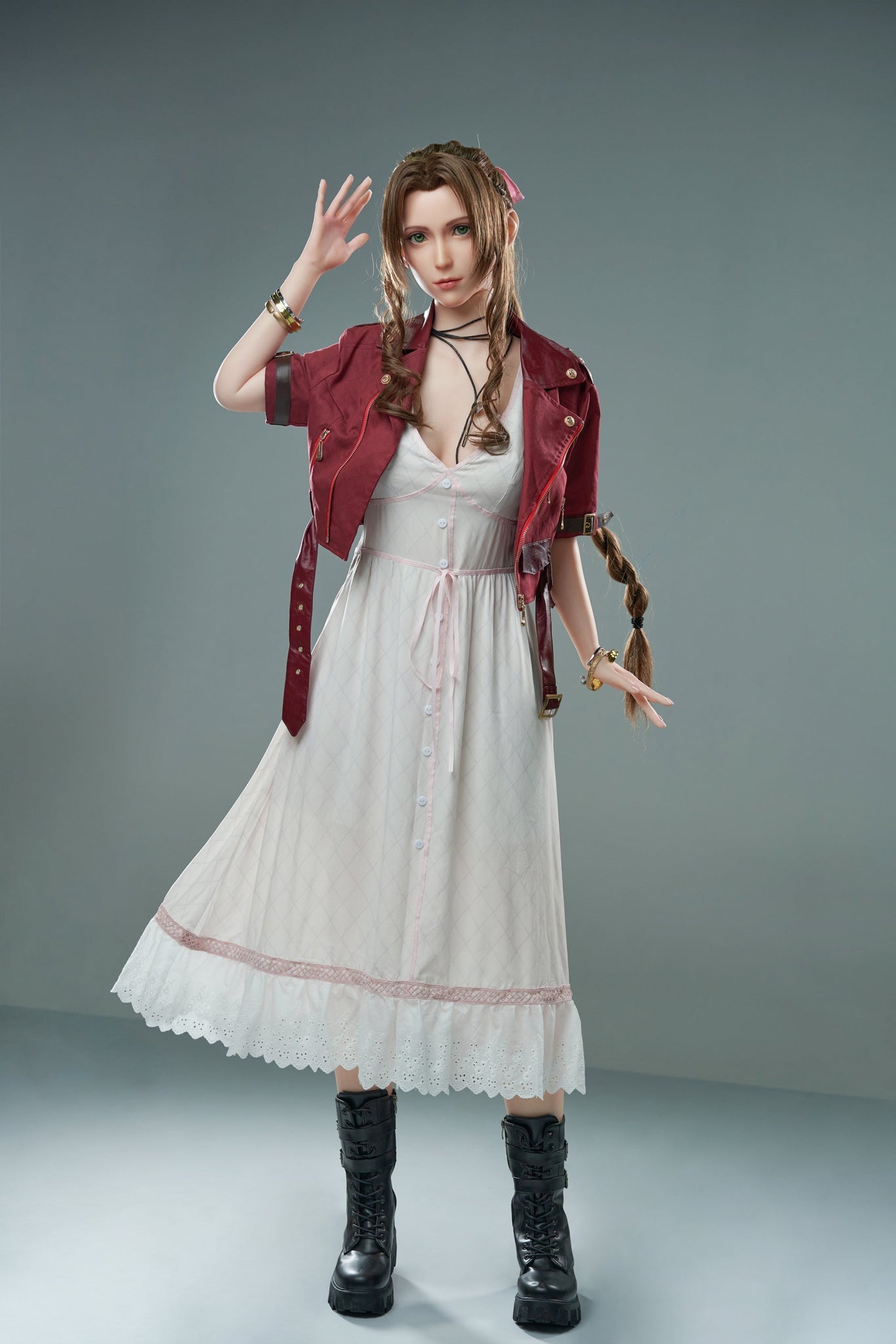 Aerith Lady Silicone Sex Doll - Game Lady Doll