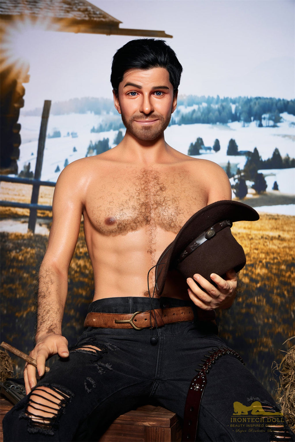 Allen 170cm(5ft7) Silicone Male Sex Doll - IronTech Doll®