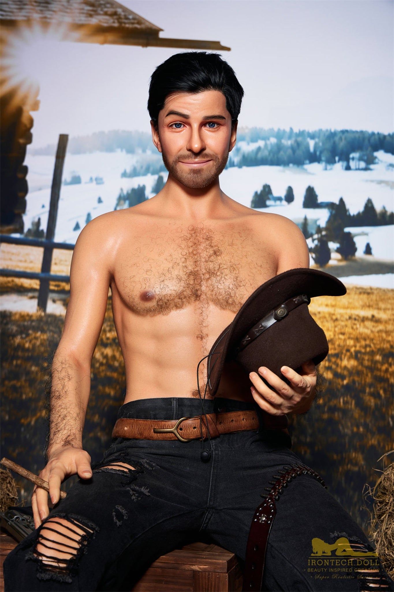 Allen 170cm(5ft7) Silicone Male Sex Doll - IronTech Doll®