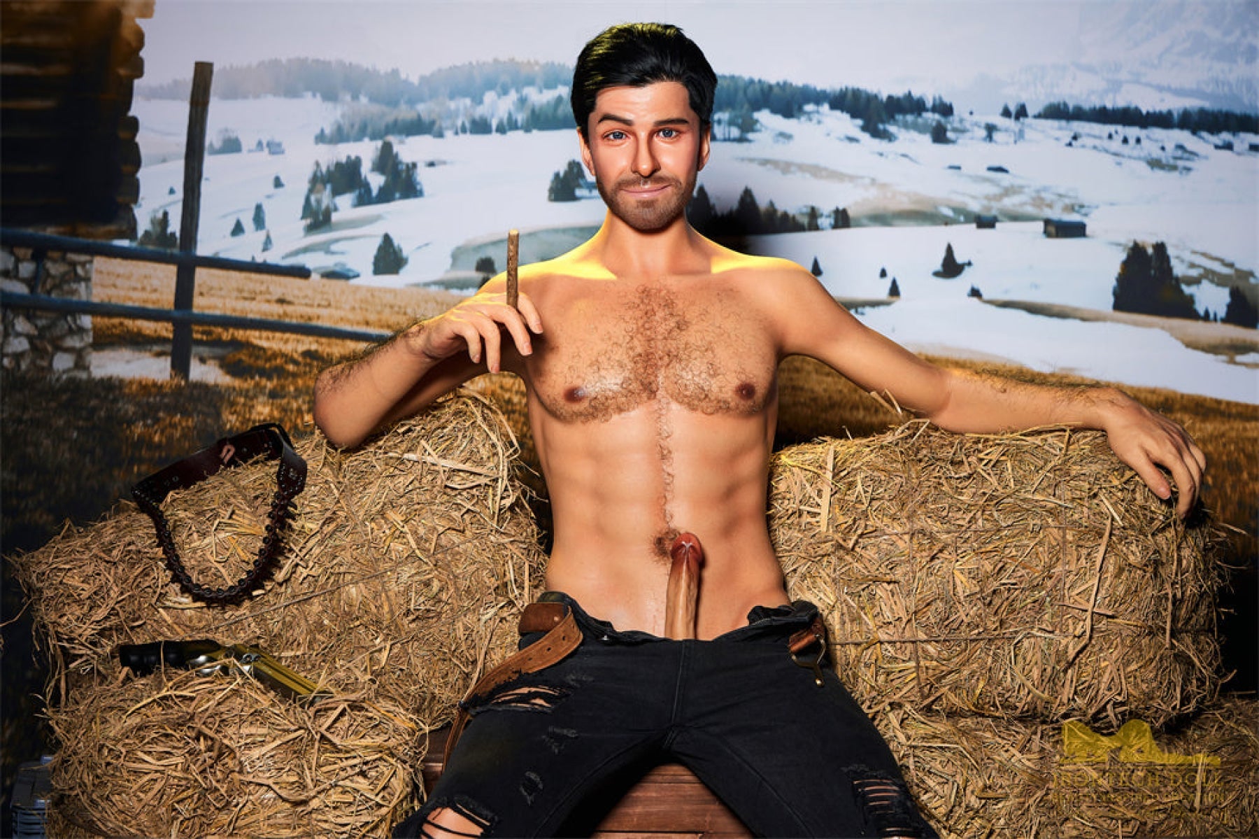 Allen 170cm(5ft7) Silicone Male Sex Doll - IronTech Doll®