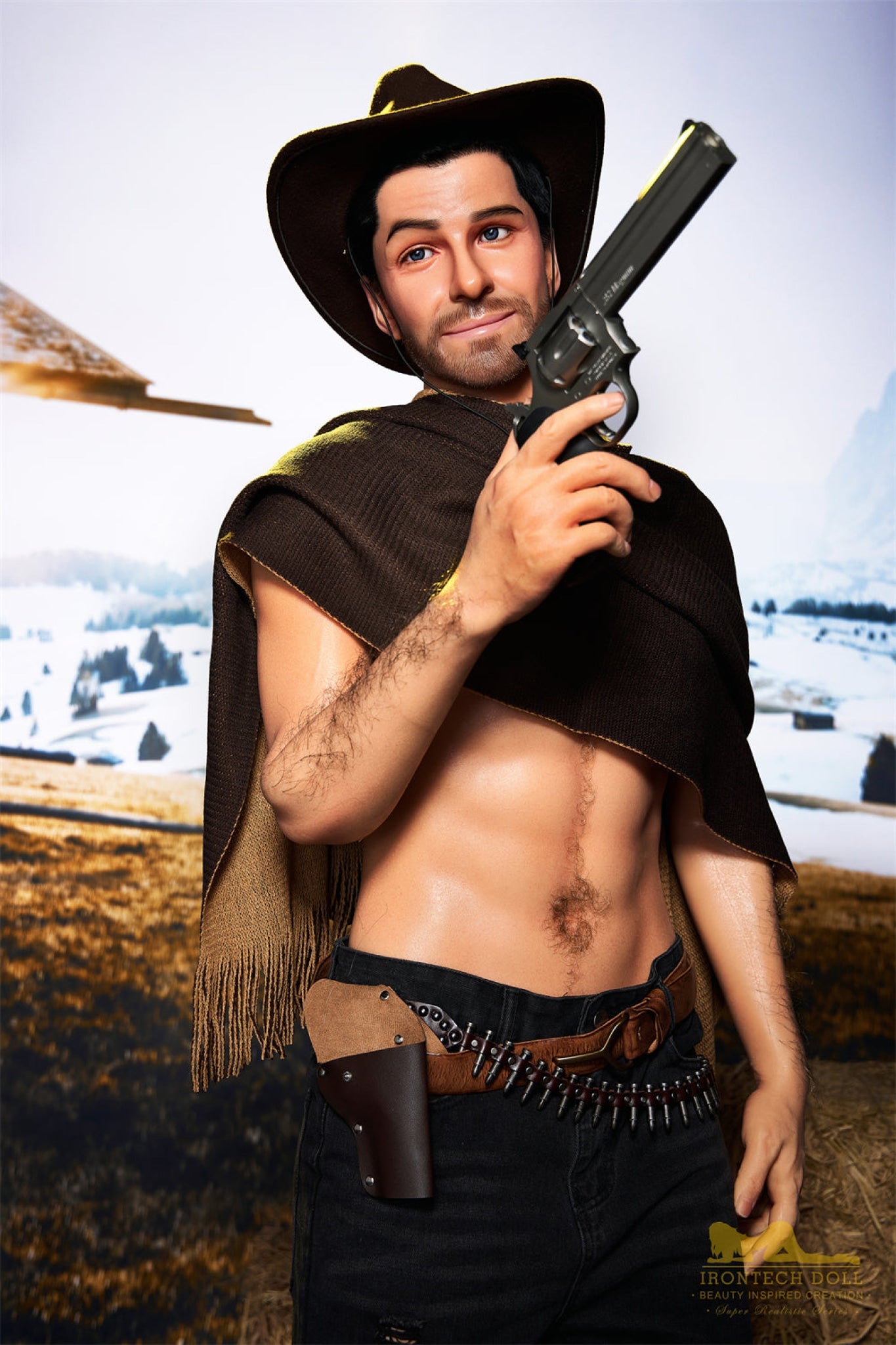 Allen 170cm(5ft7) Silicone Male Sex Doll - IronTech Doll®