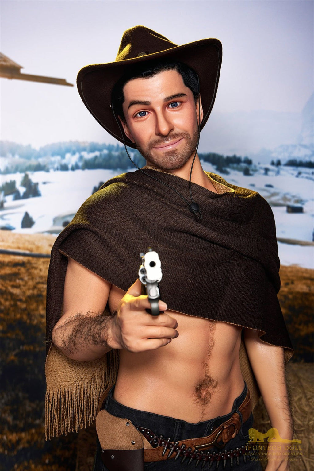 Allen 170cm(5ft7) Silicone Male Sex Doll - IronTech Doll®