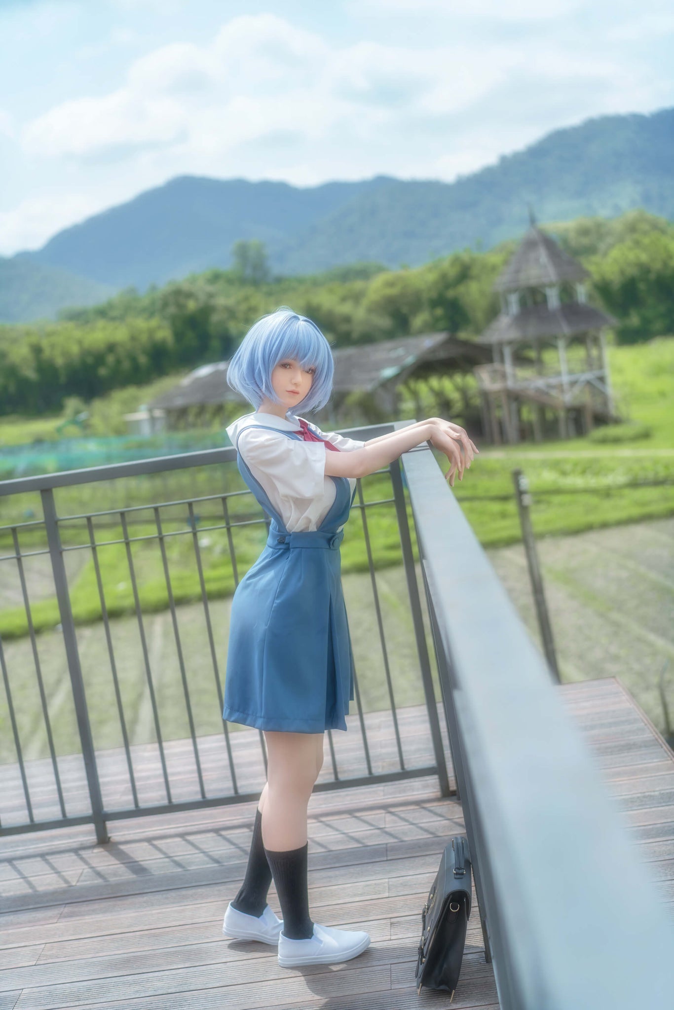 Rei Ayanami Anime Silicone Sex Doll - Game Lady Doll
