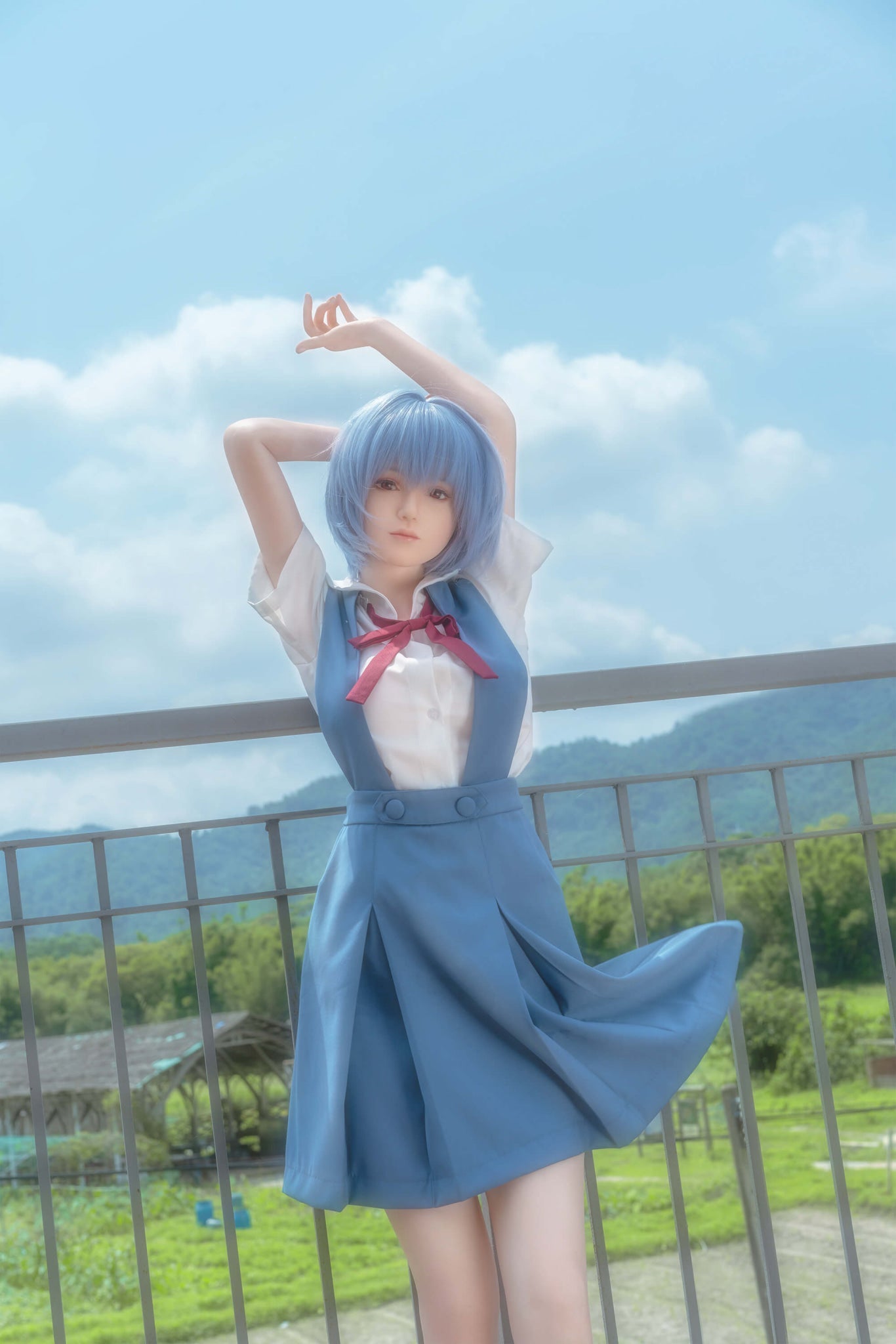 Rei Ayanami Anime Silicone Sex Doll - Game Lady Doll