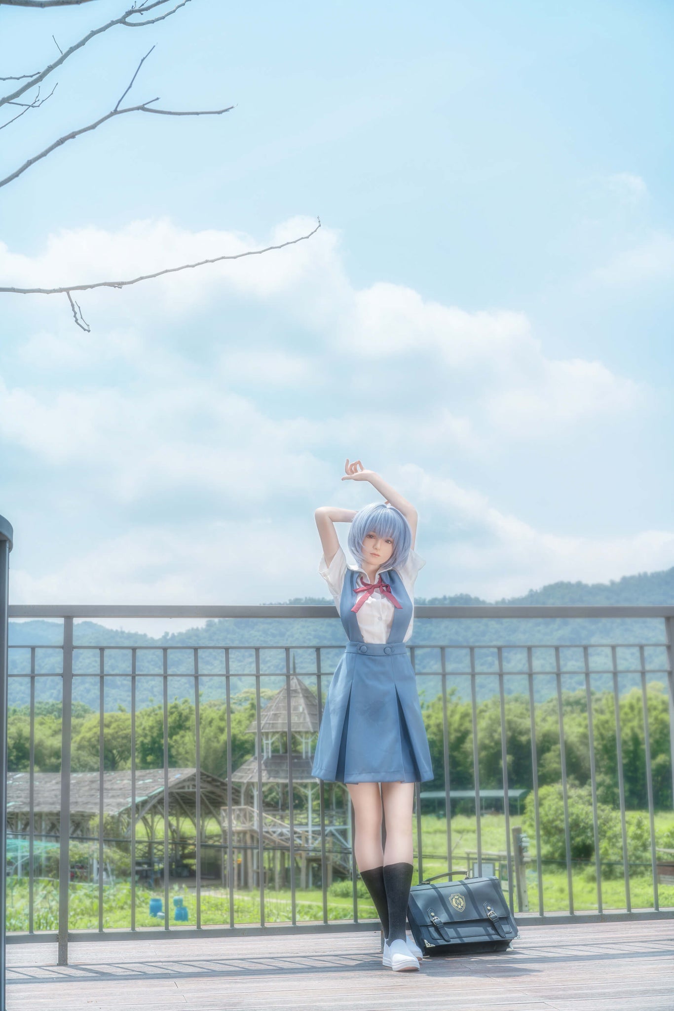 Rei Ayanami Anime Silicone Sex Doll - Game Lady Doll