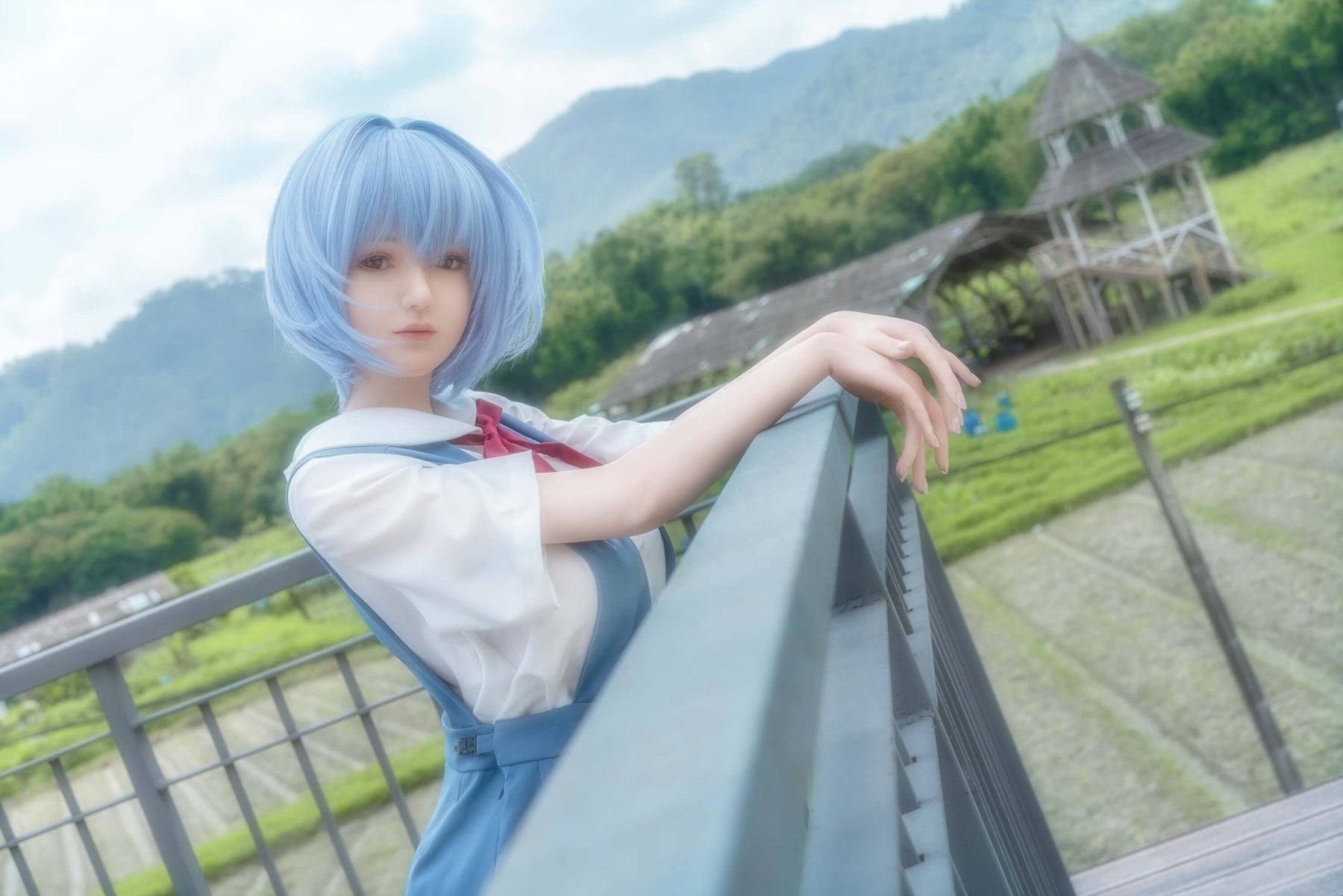 Rei Ayanami Anime Silicone Sex Doll - Game Lady Doll