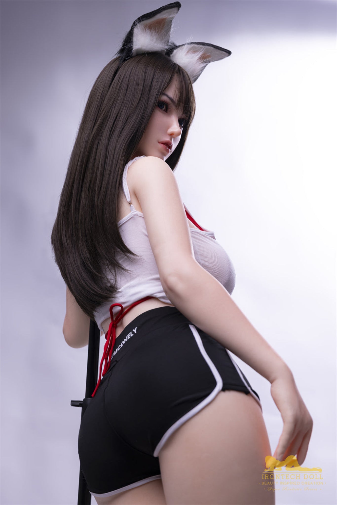 Joline  165cm(5ft4) F-Cup Brunette Asian full Silicone - IronTech Doll®