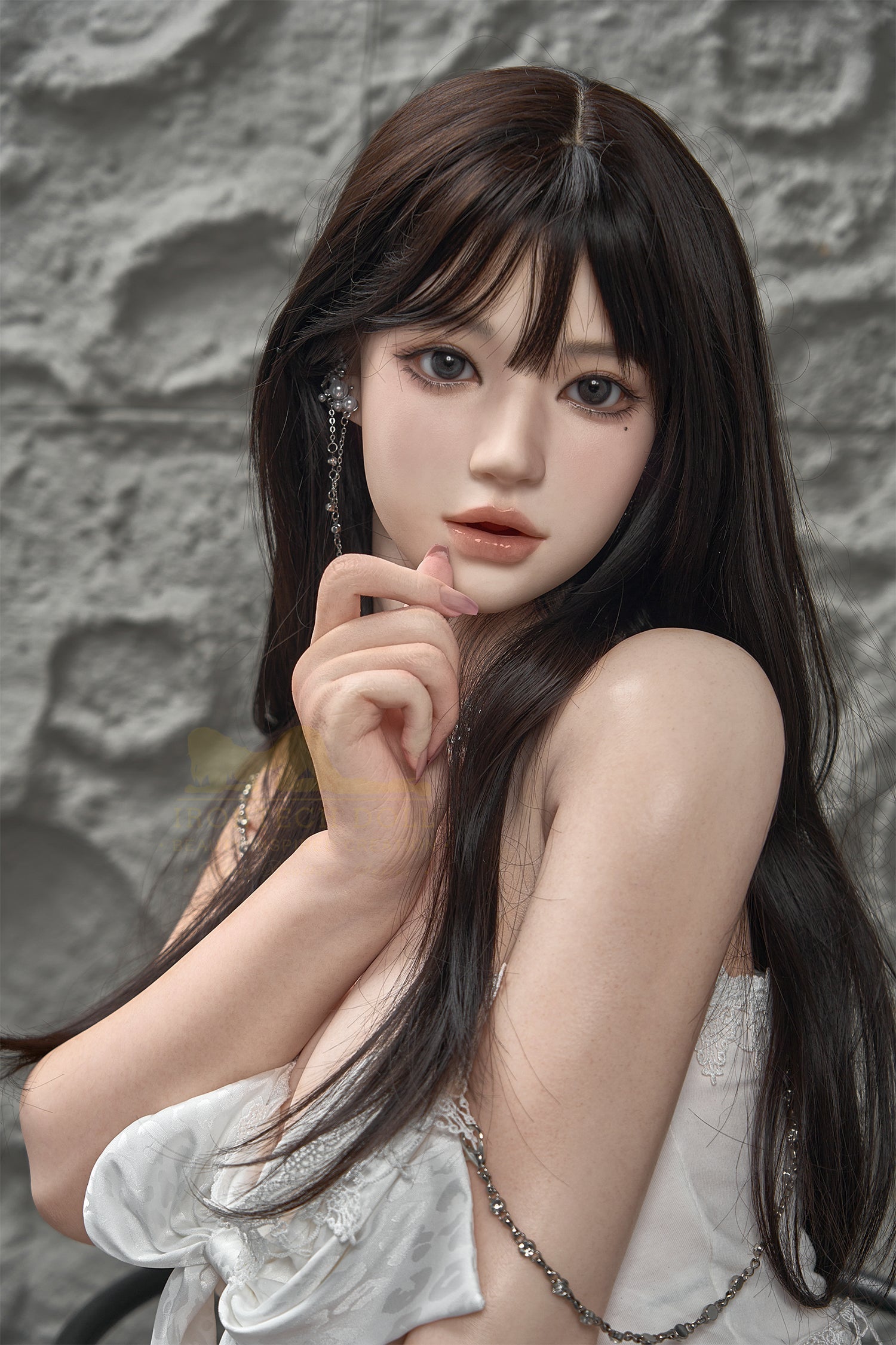Evie ROS head 159cmT(5ft21) D-Cup real skin  Silicone Sex Doll - Super Realistic Silicone Series - IronTech Doll®