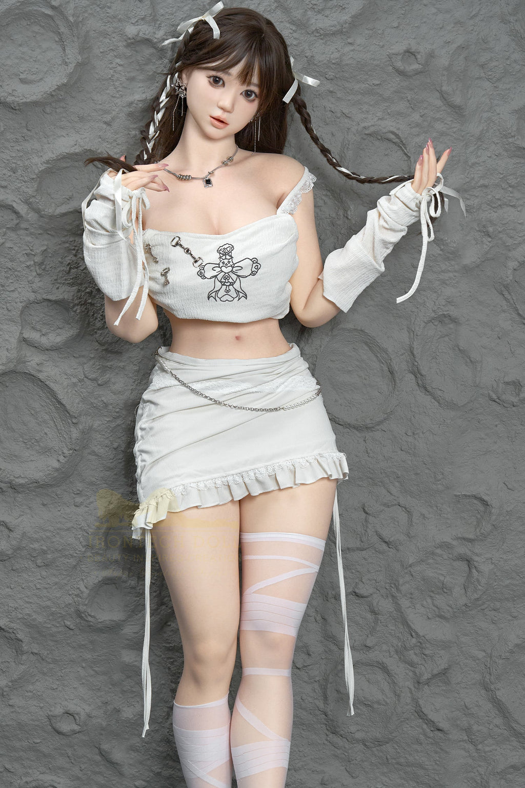 Wonder Dolly Nia ROS head 158T (5ft21) E-Cup  real skin Realistic Silicone Love Doll - Super Realistic Silicone Series - IronTech Doll®