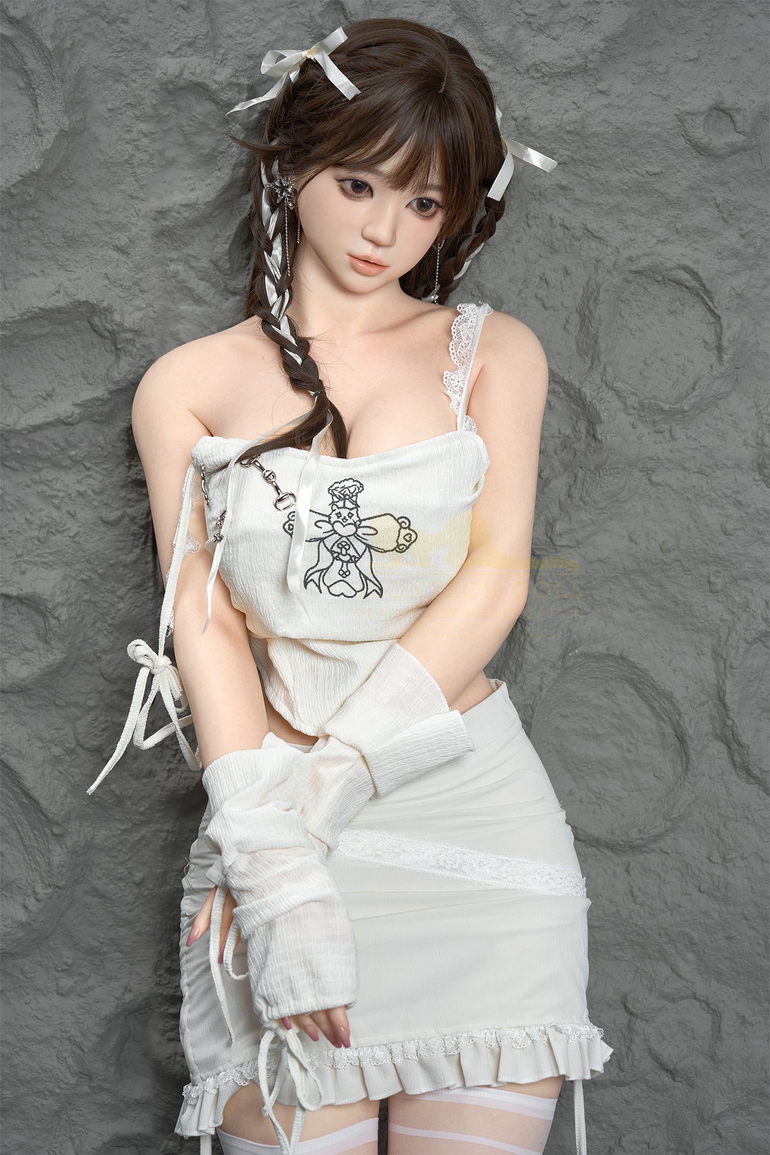 Wonder Dolly Nia ROS head 158T (5ft21) E-Cup  real skin Realistic Silicone Love Doll - Super Realistic Silicone Series - IronTech Doll®