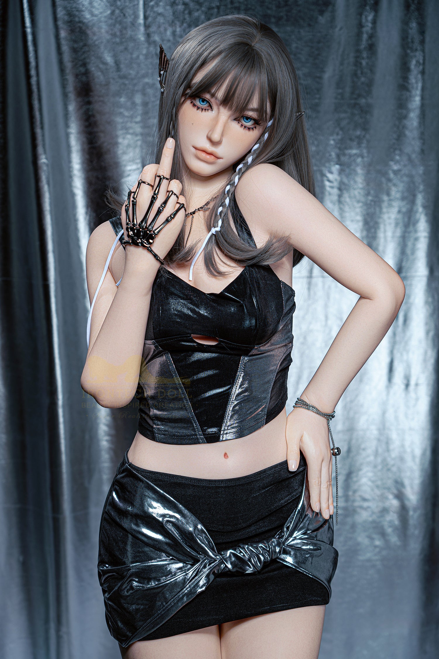 Joline 163cm (5ft3) A-Cup Baddie Premium Full Silicone - Super Realistic Series - IronTech Doll®