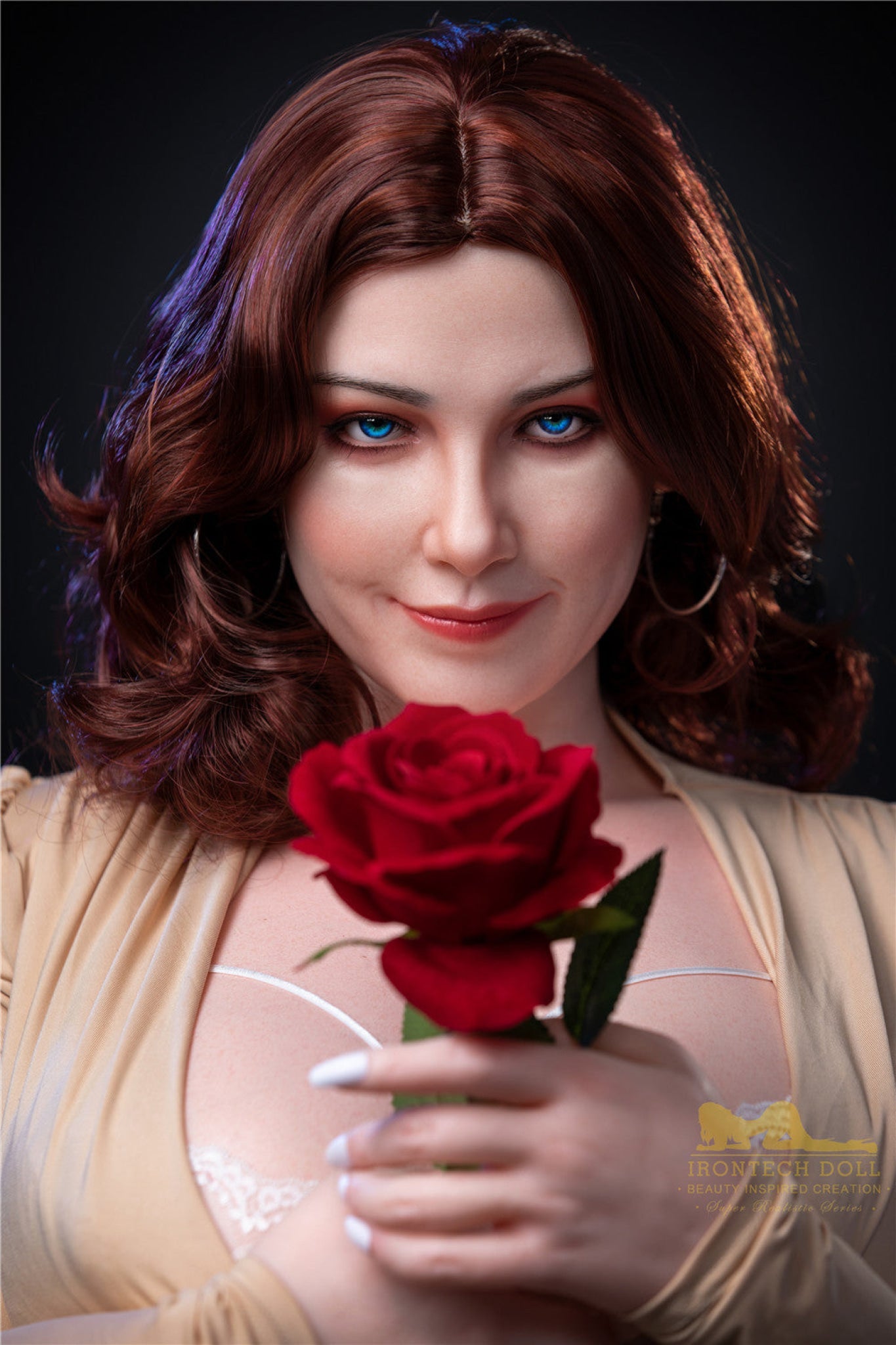 Carmel 160cm(5ft3) H-Cup Silicone Love Doll  - IronTech Doll®