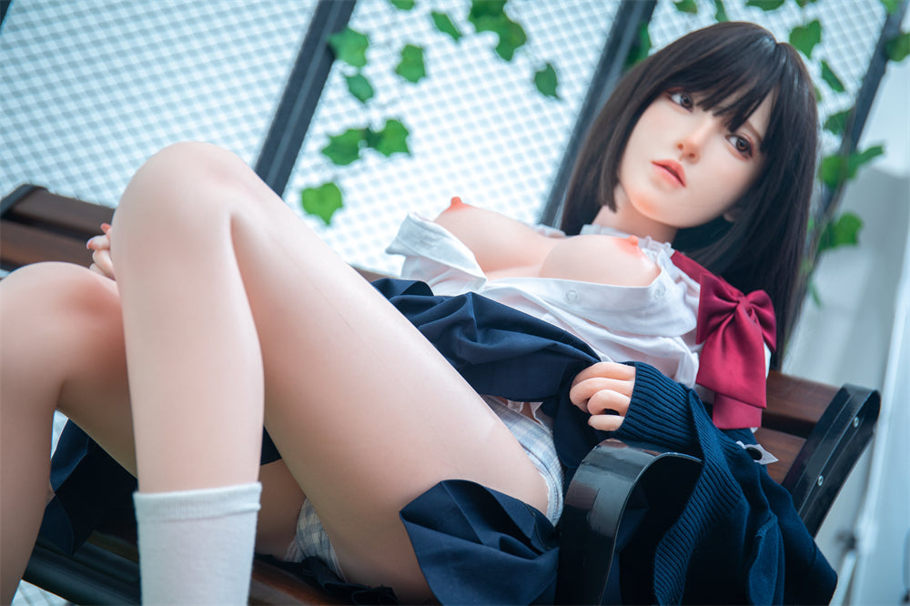 Lingnai 148cm(4ft85) C-Cup Realistic Silicone Sex Doll - IronTech Doll®