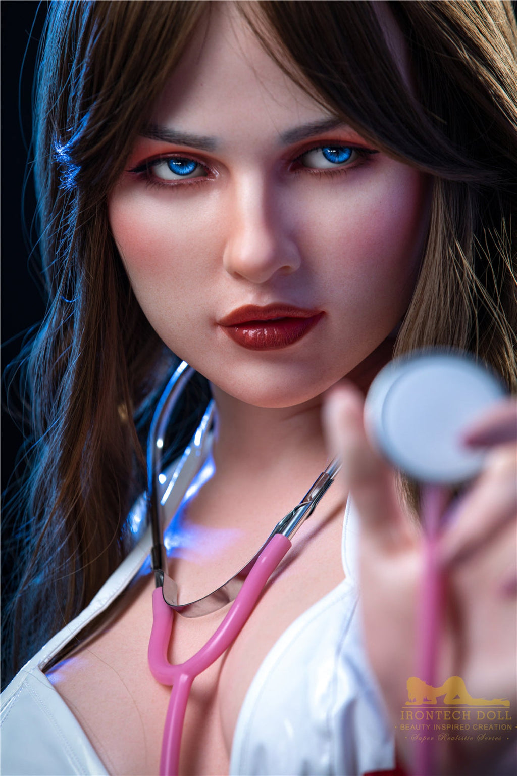 Hazel 152cm (4ft9) A-Cup Silicone Sex Doll - IronTech Doll®