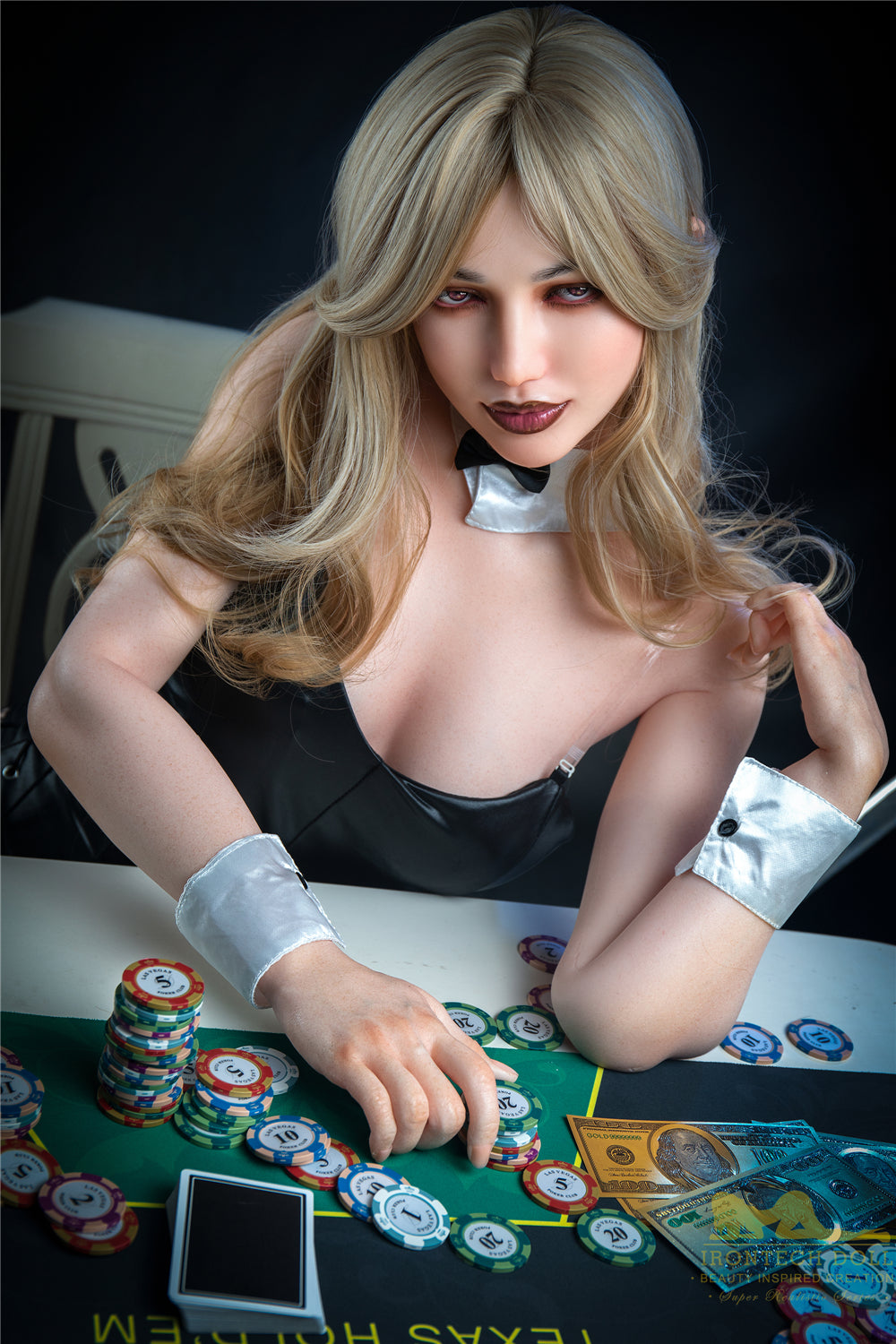 Celine 168cm(5ft6) A-Cup Silicone Love Doll - IronTech Doll®