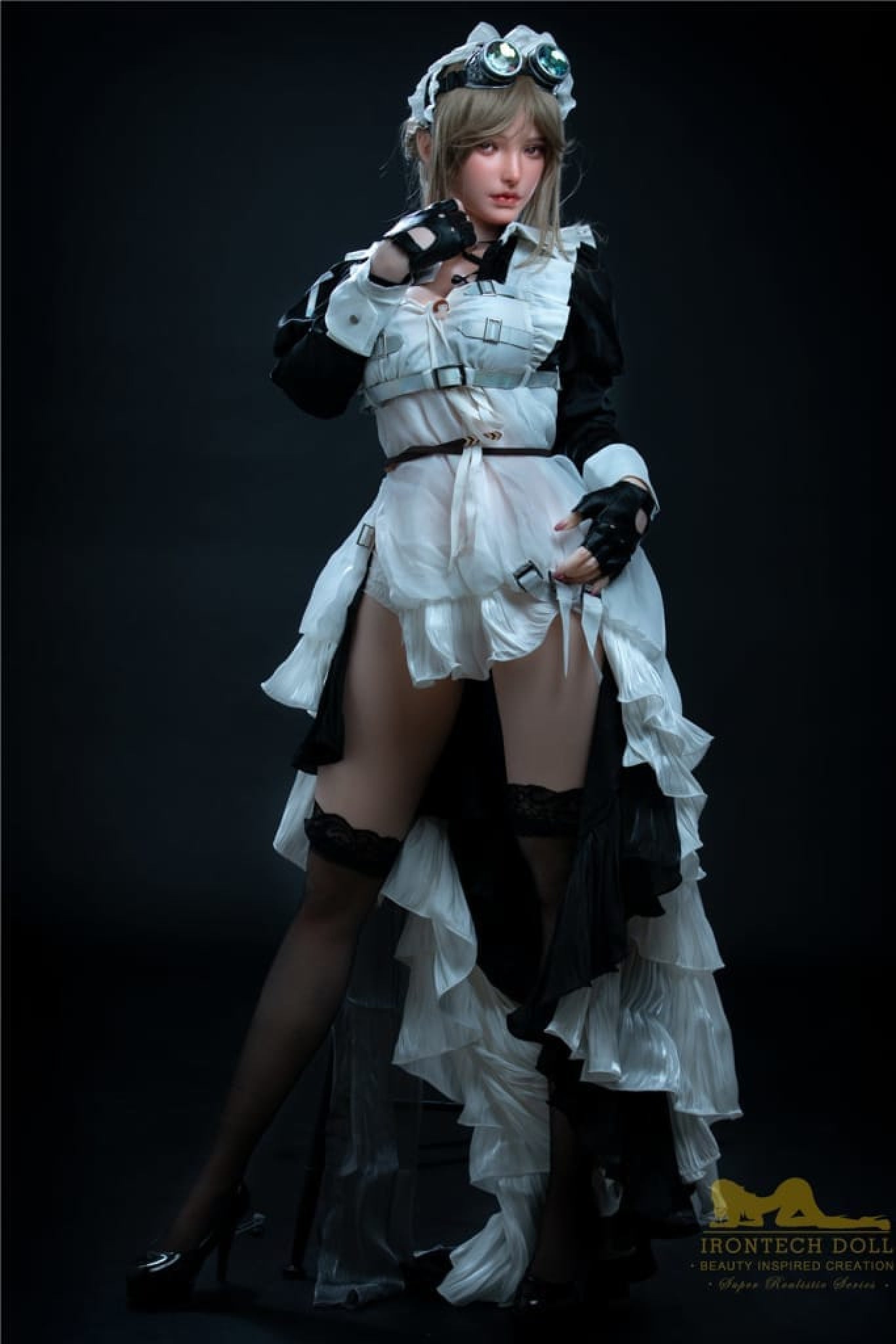 Eva  165cm(5ft4) F-Cup Blonde full Silicone - IronTech Doll®