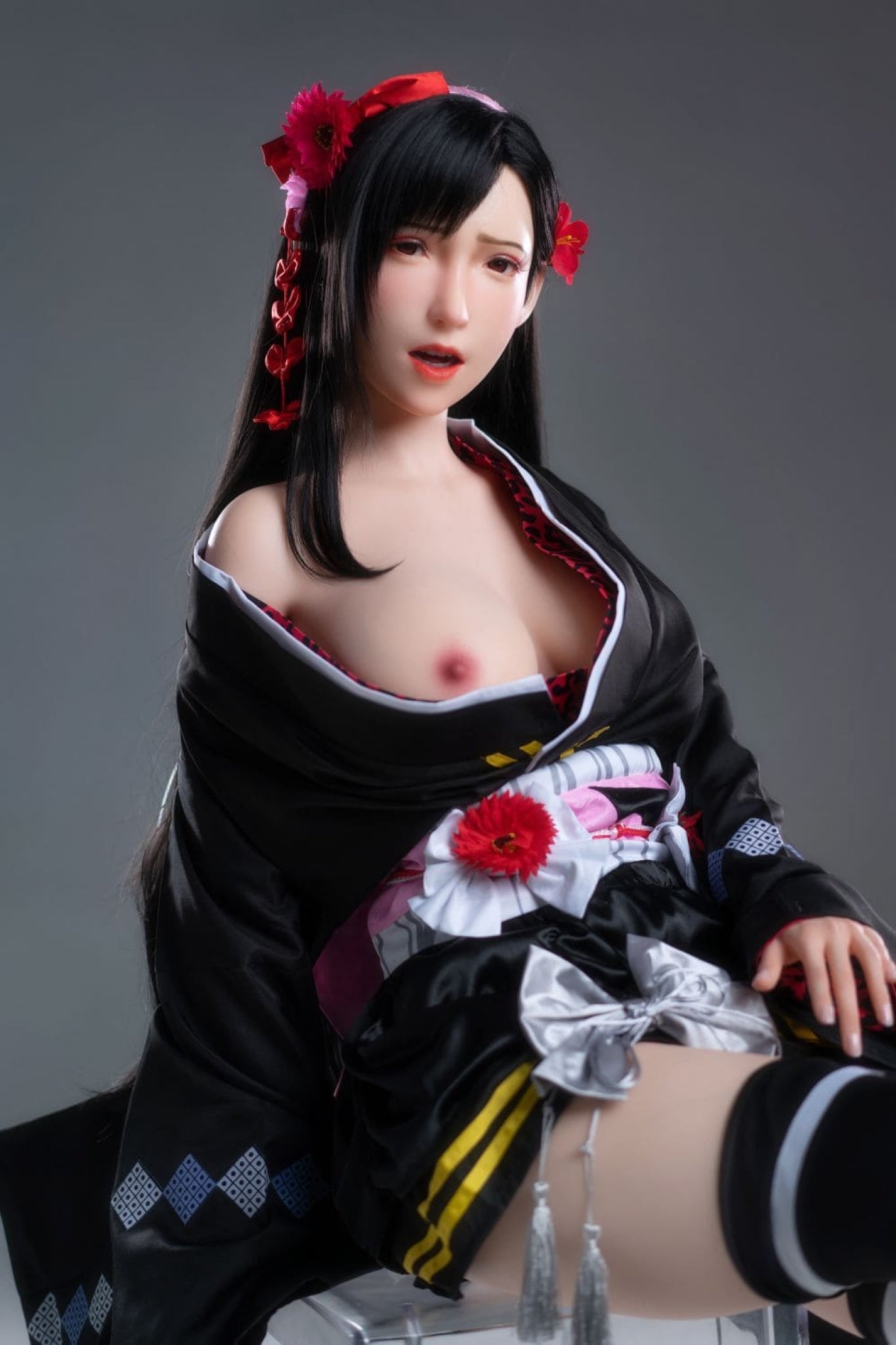 Tifa Lady Silicone Sex Doll - Game Lady Doll