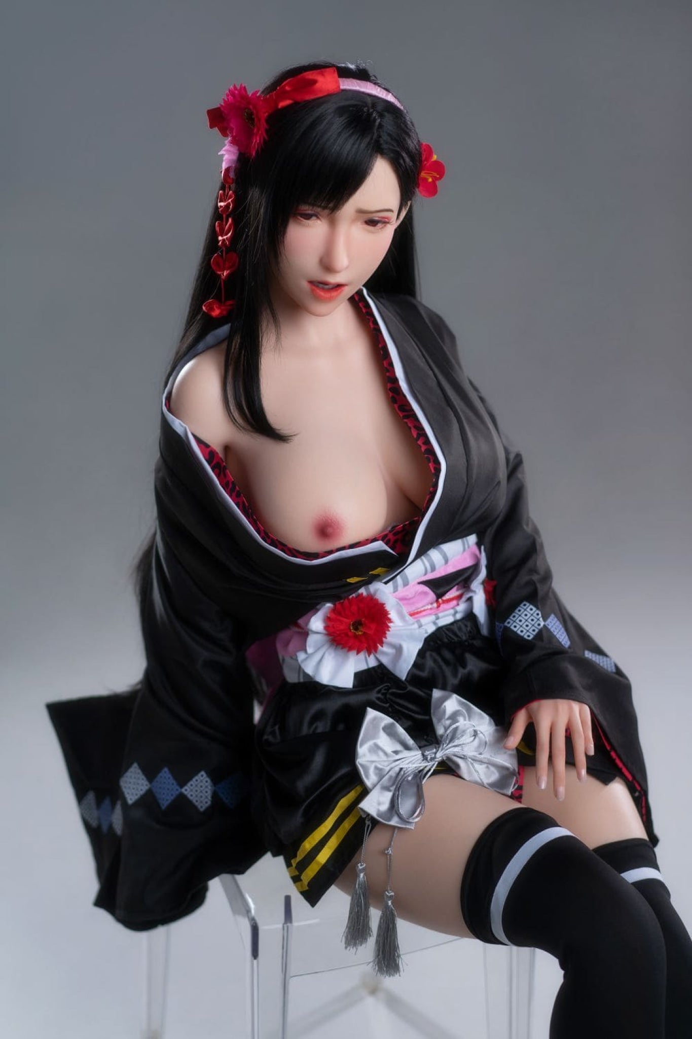 Tifa Lady Silicone Sex Doll - Game Lady Doll